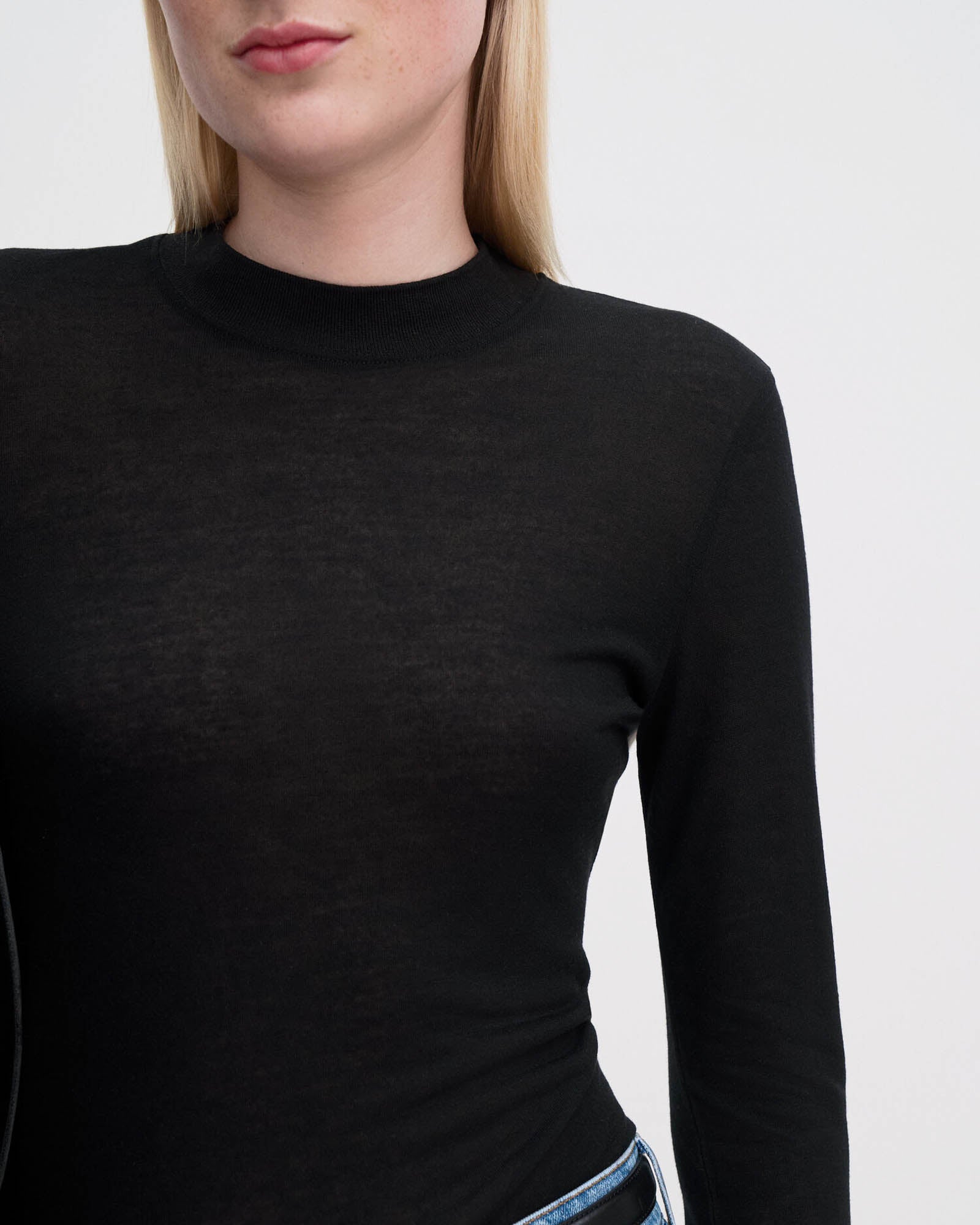 Mock Neck Top