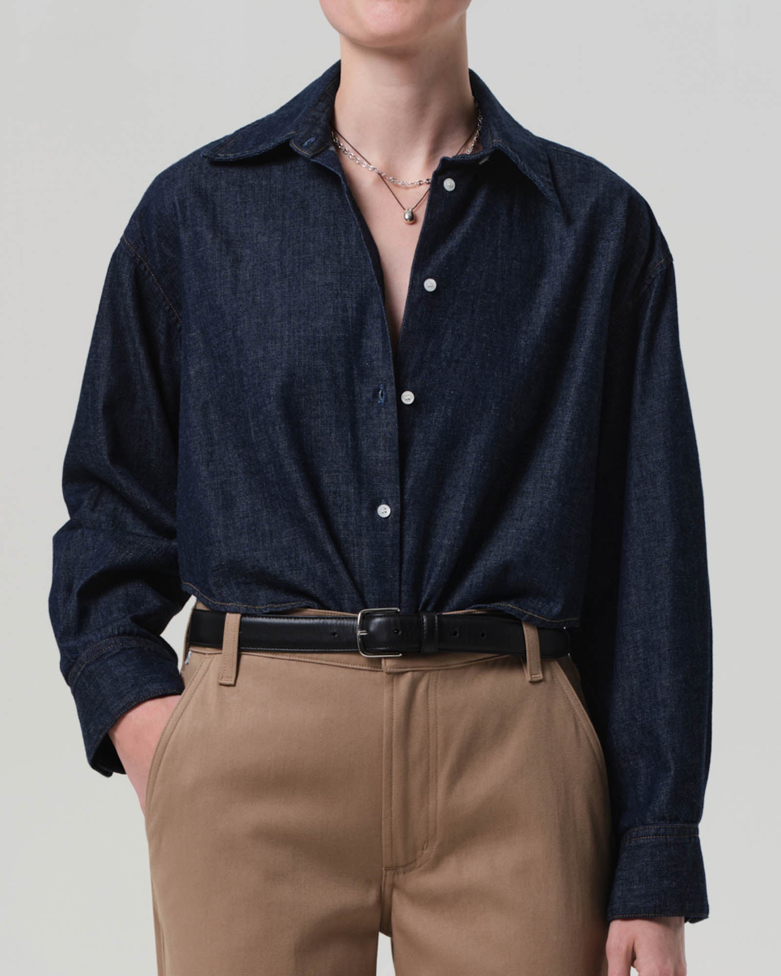 Ana Cropped Shirt
