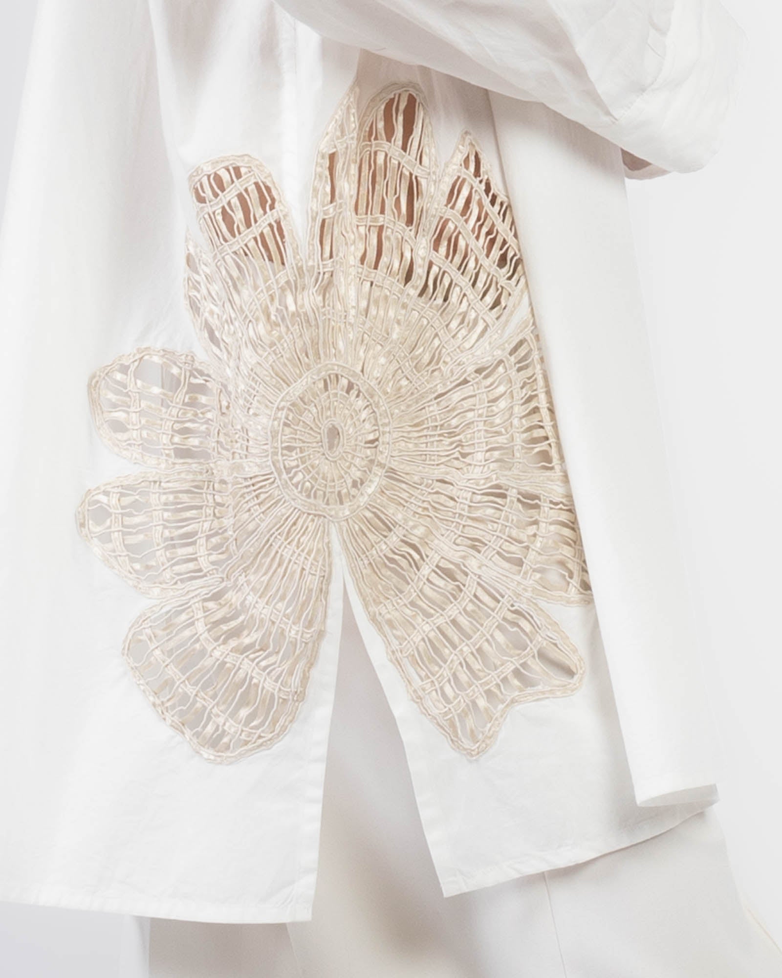 Flower Poplin Shirt