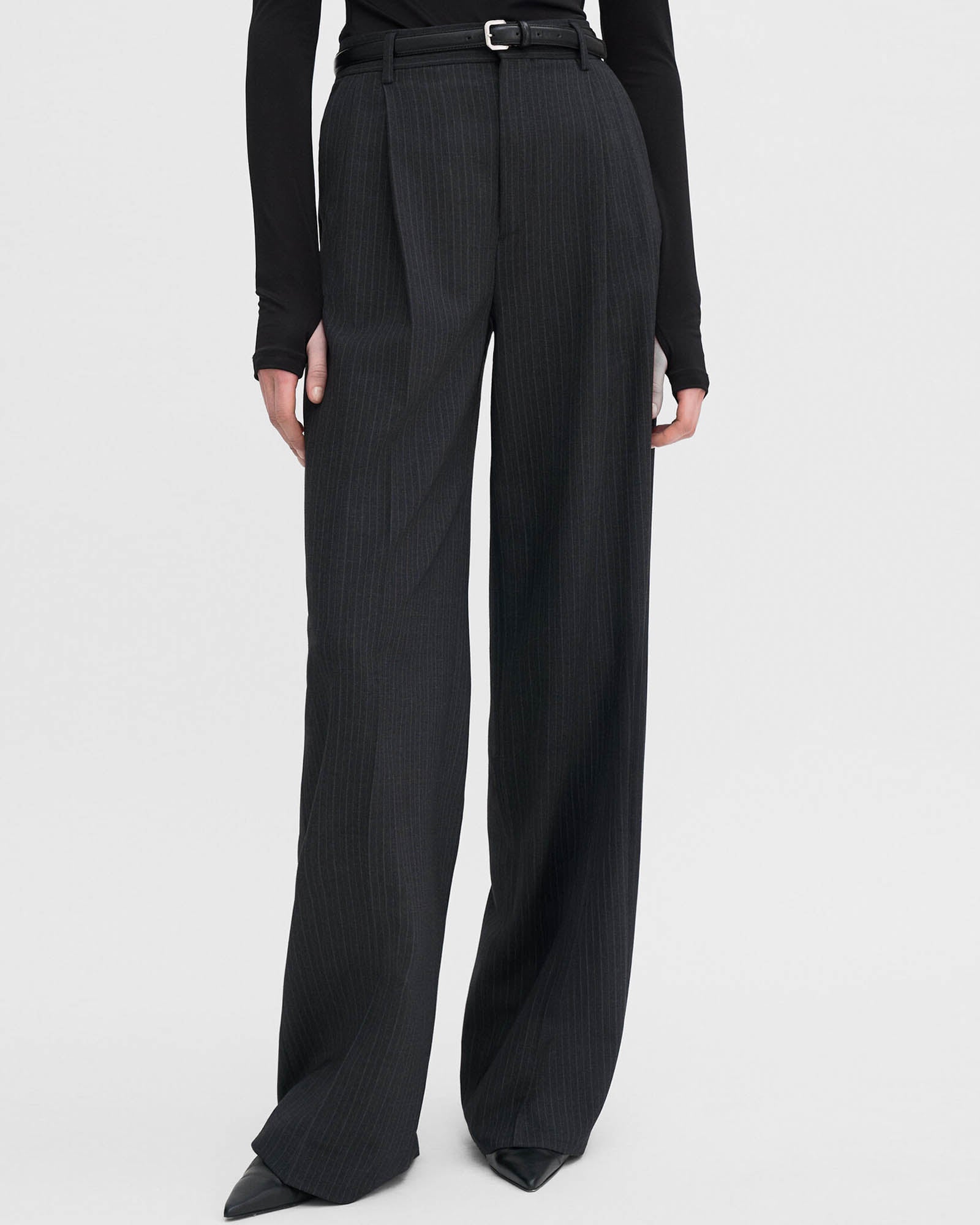 Darcey Pinstripe Trousers