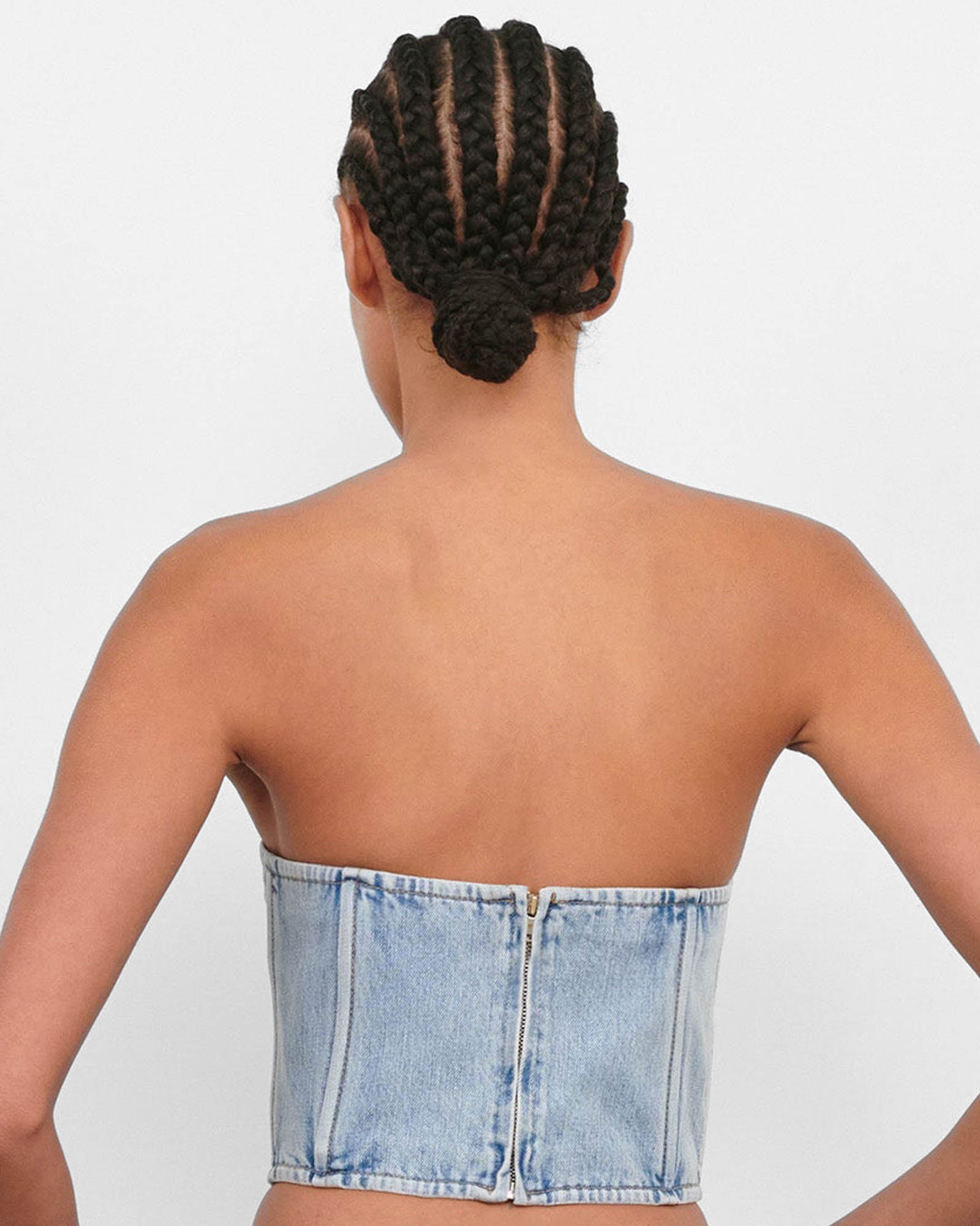 Denim Tube Top