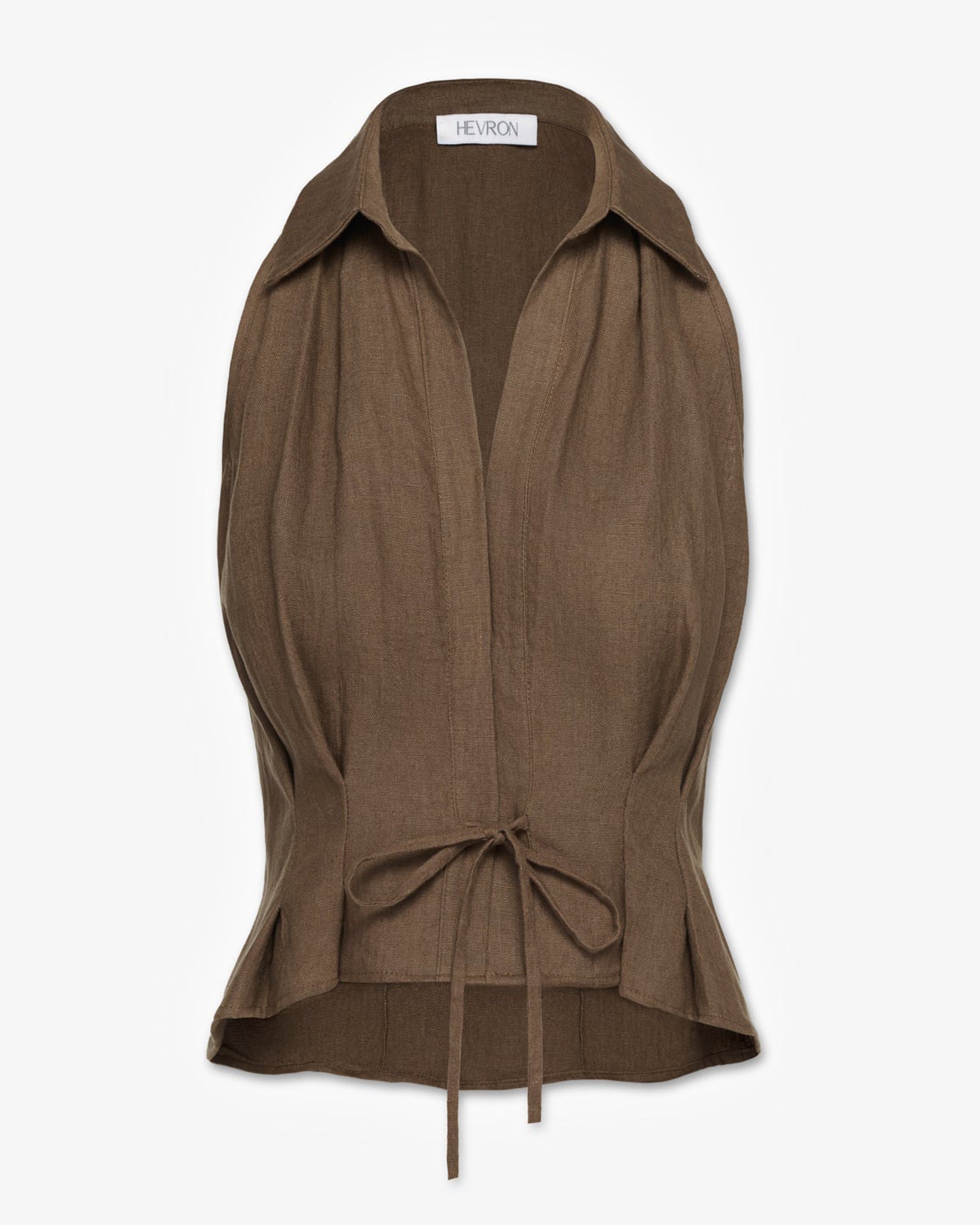 Gilet en lin Sloan