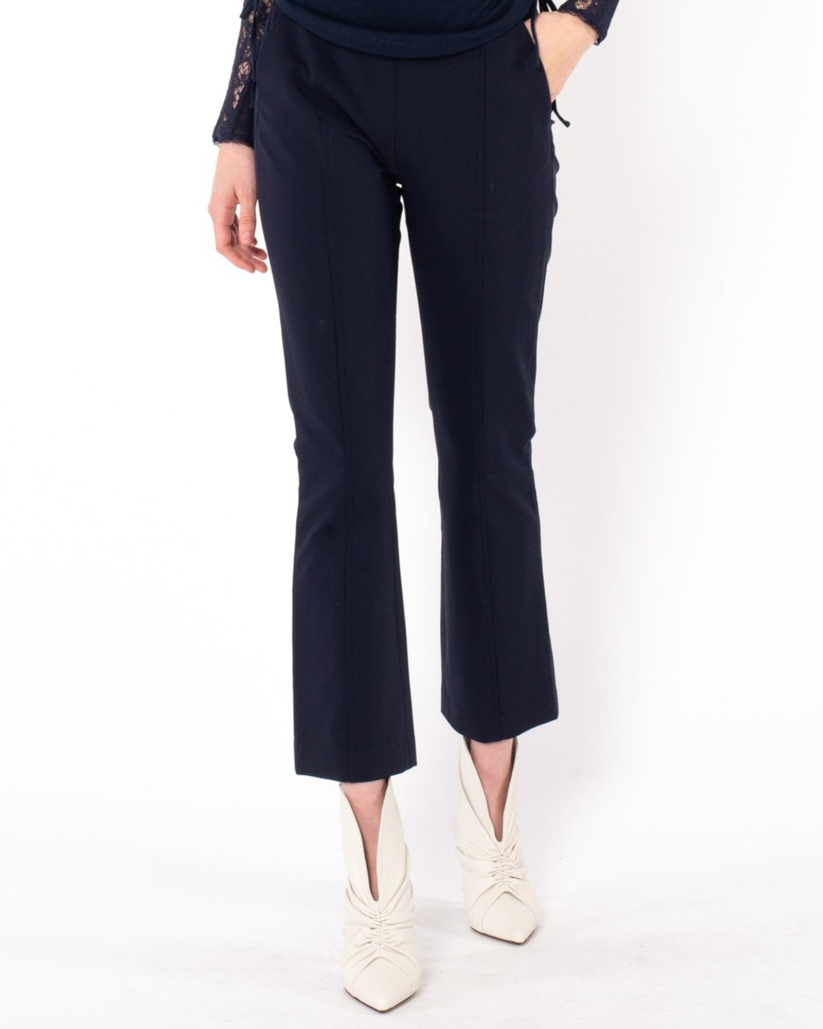Pantalon en crêpe Stella