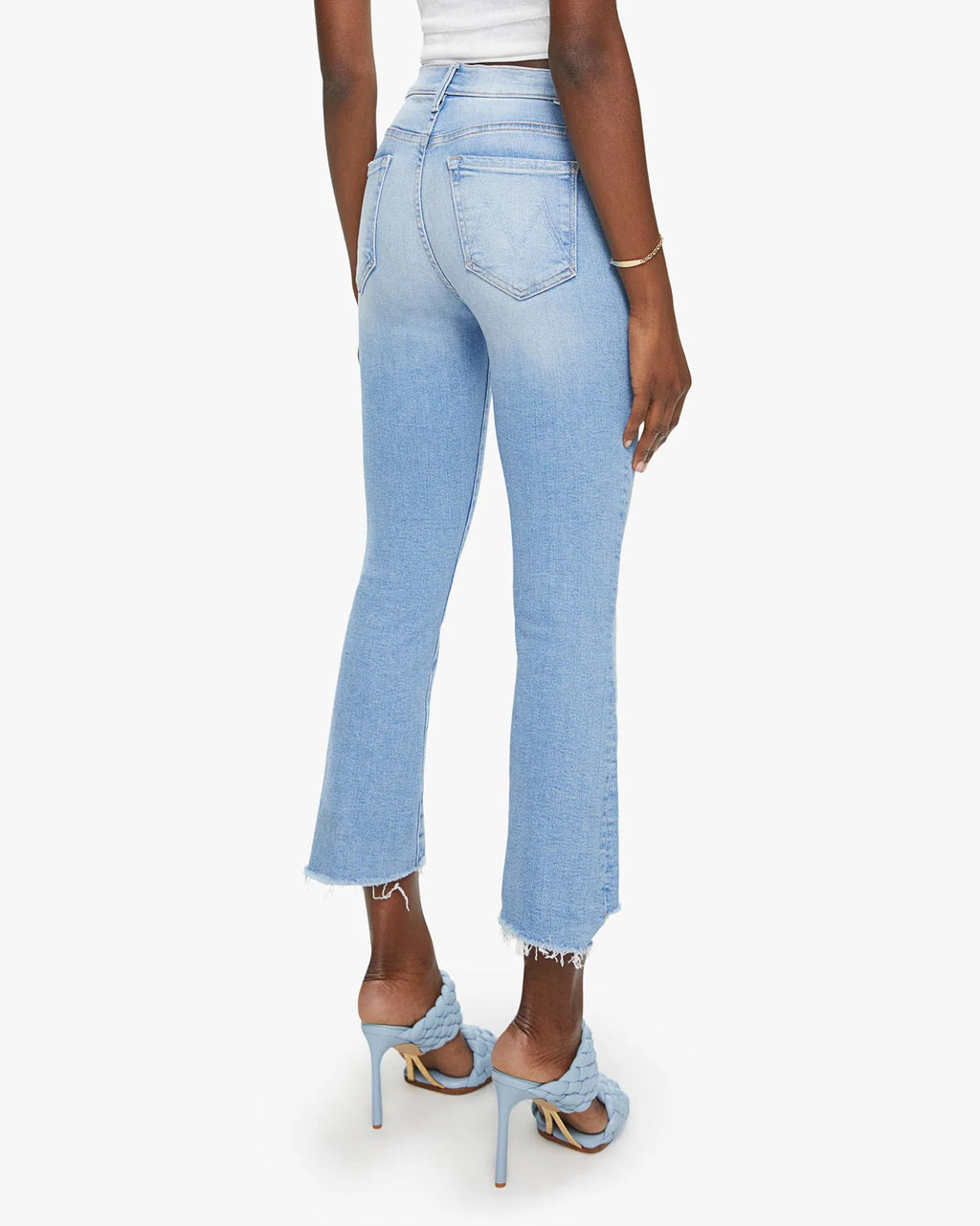 Insider Crop Step Fray Jeans