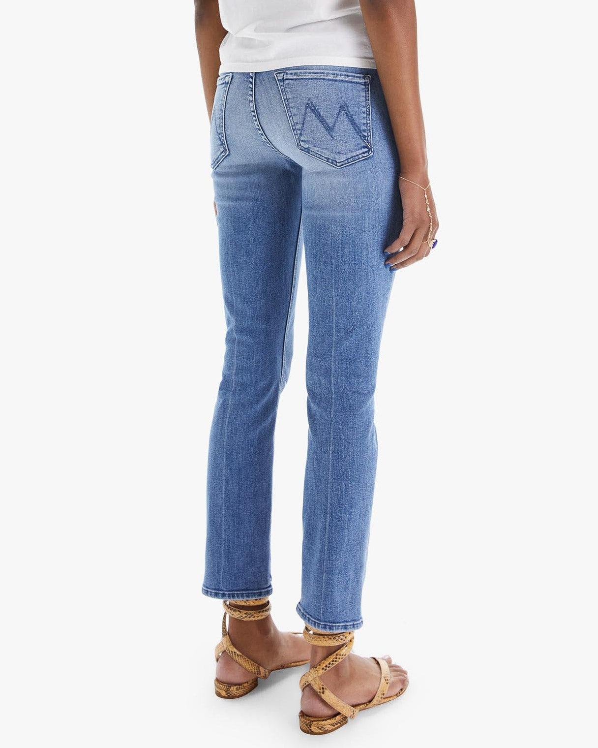 MOTHER DENIM - Mid Rise Dazzler Ankle Jeans | Luxury Designer Fashion | tntfashion.ca