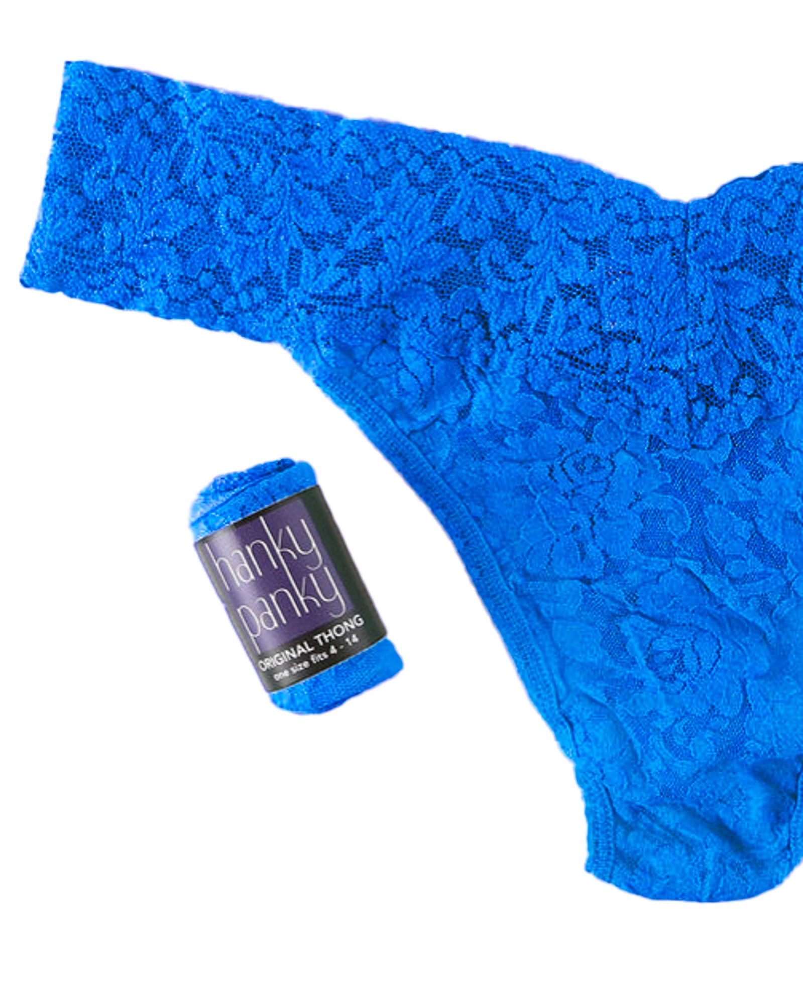 String taille basse en dentelle