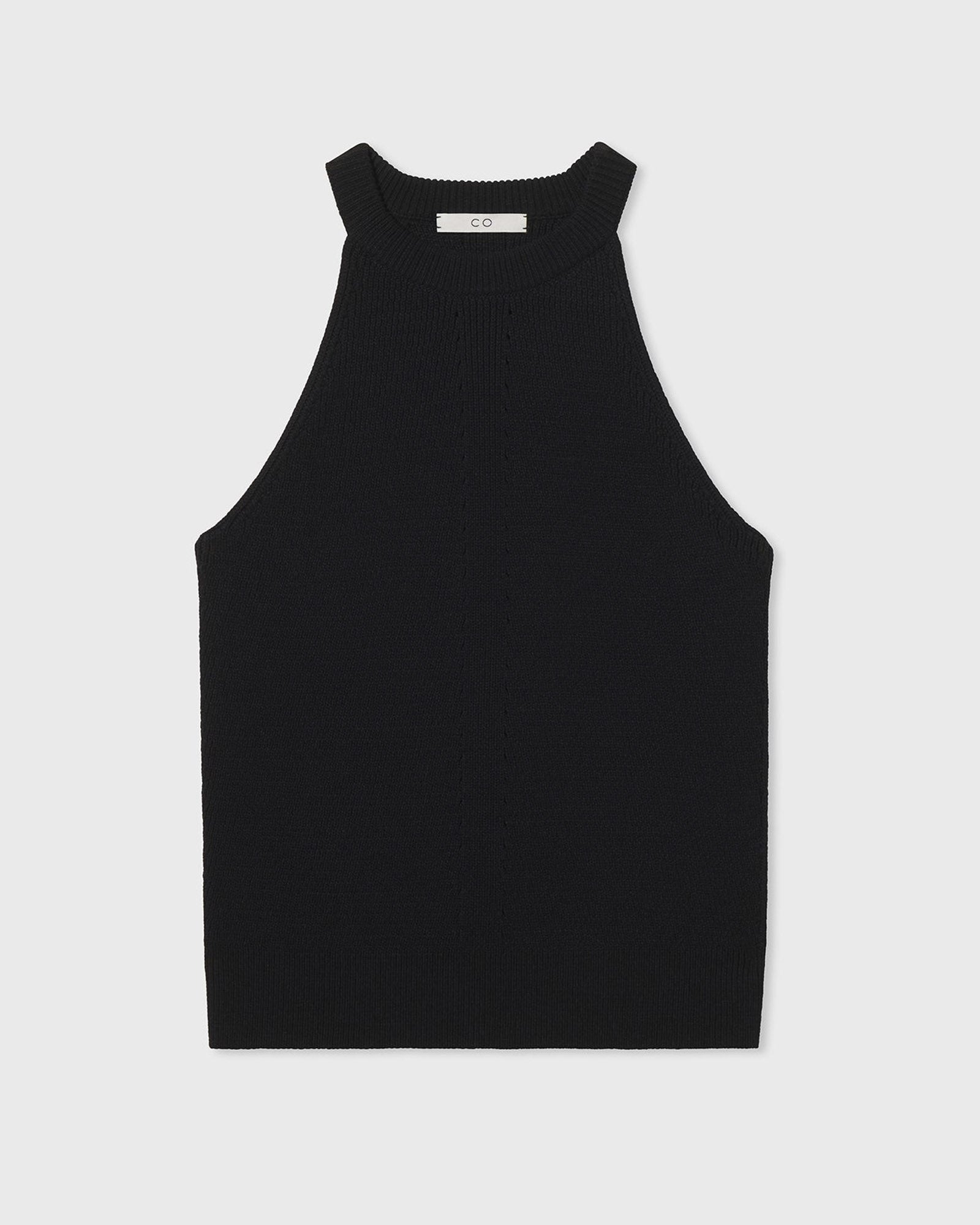 Pointelle Ribbed Tank