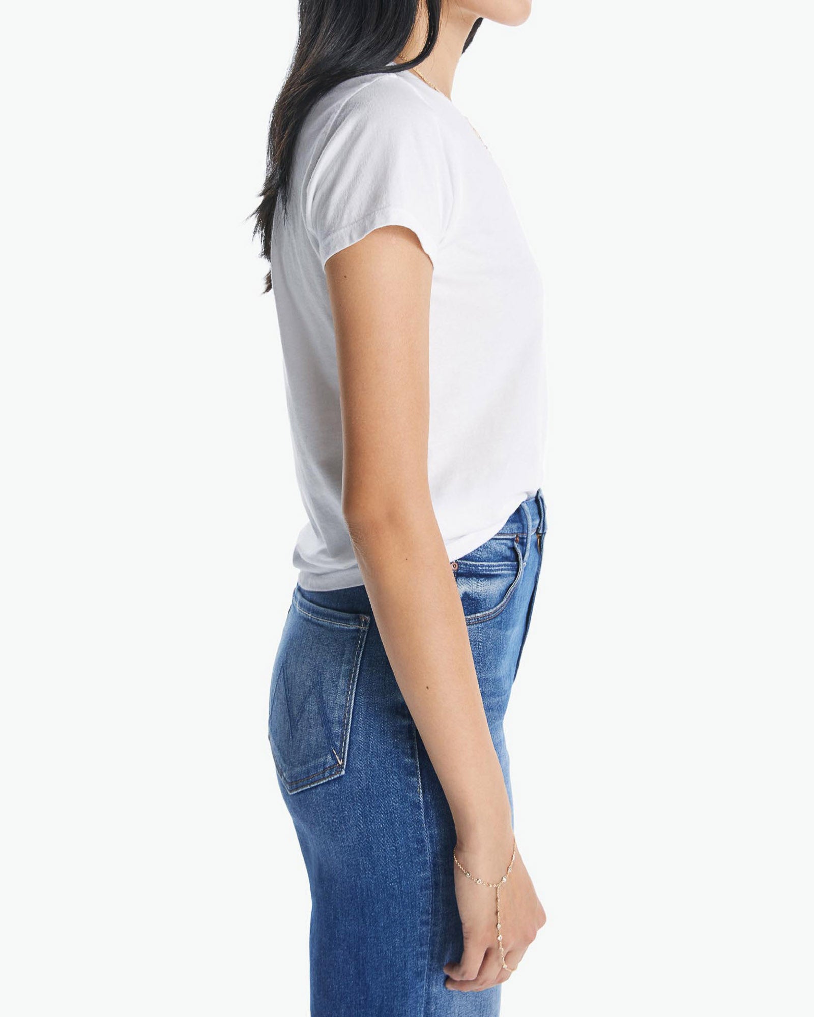 MOTHER - Lil Goodie Goodie T-Shirt | Luxury Designer Fashion | tntfashion.ca