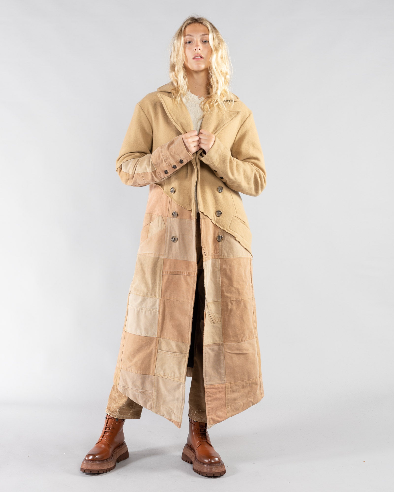 GREG LAUREN - Scrapwork Coat | Luxury Designer Fashion | tntfashion.ca