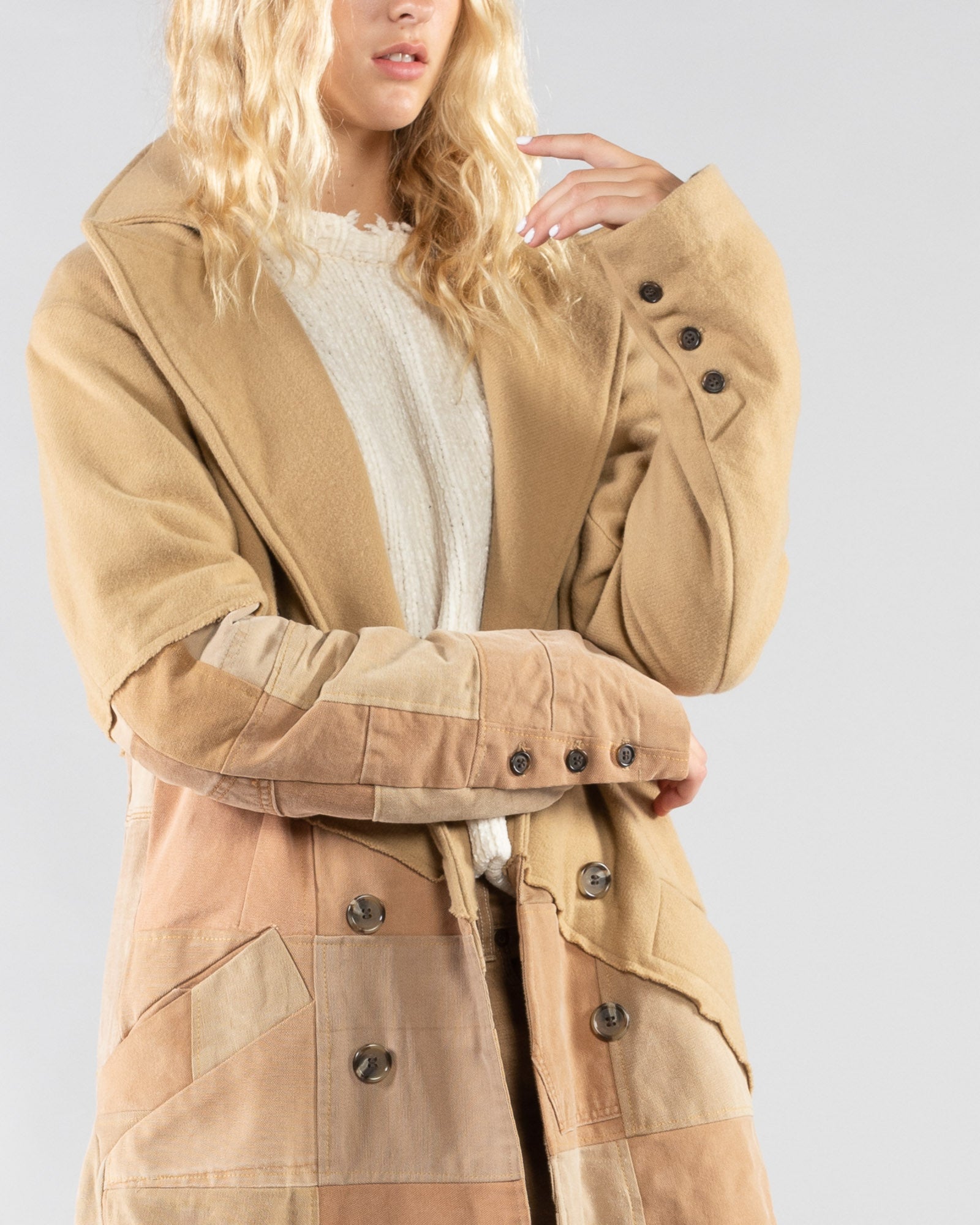 GREG LAUREN - Scrapwork Coat | Luxury Designer Fashion | tntfashion.ca