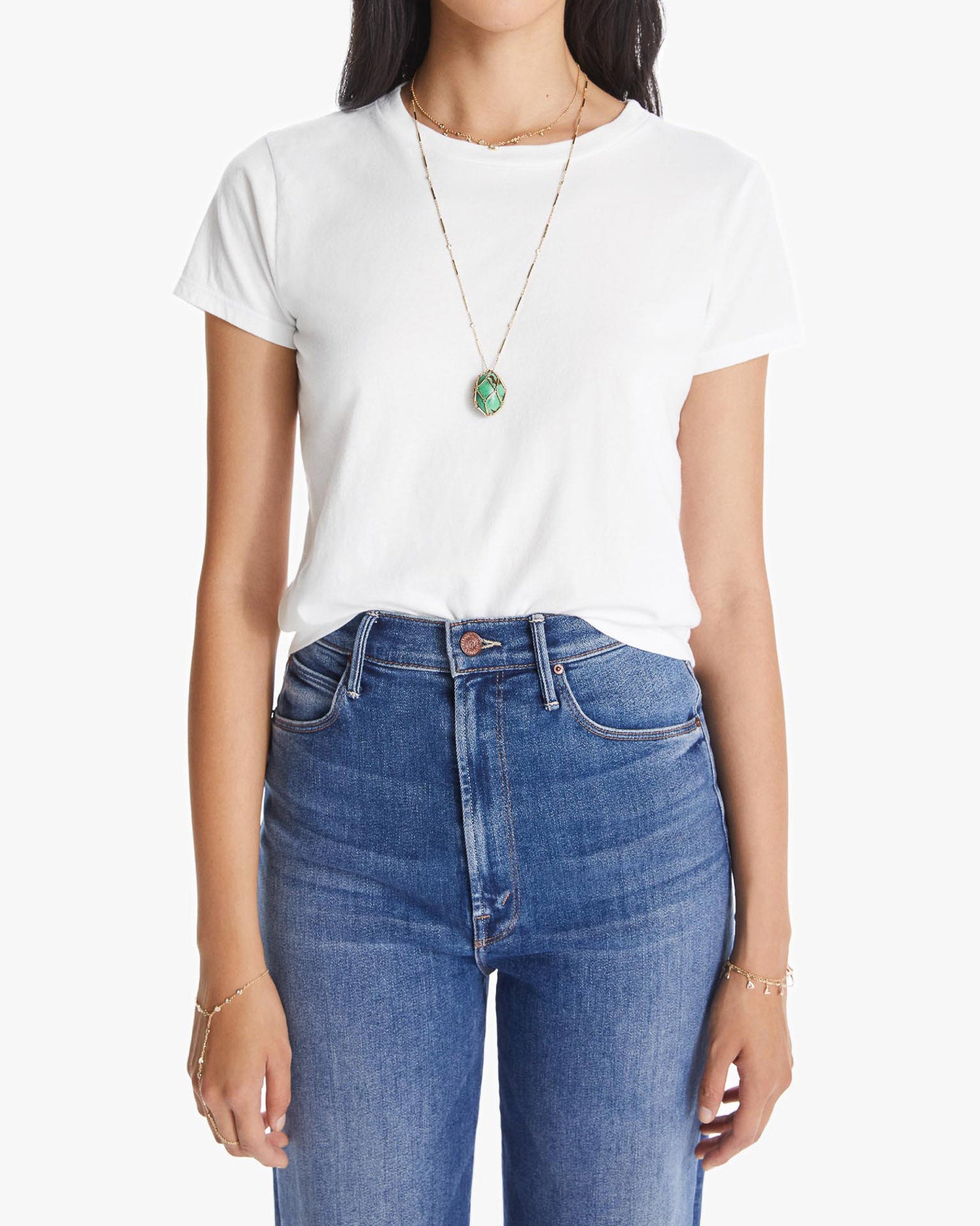 MOTHER - Lil Goodie Goodie T-Shirt | Luxury Designer Fashion | tntfashion.ca