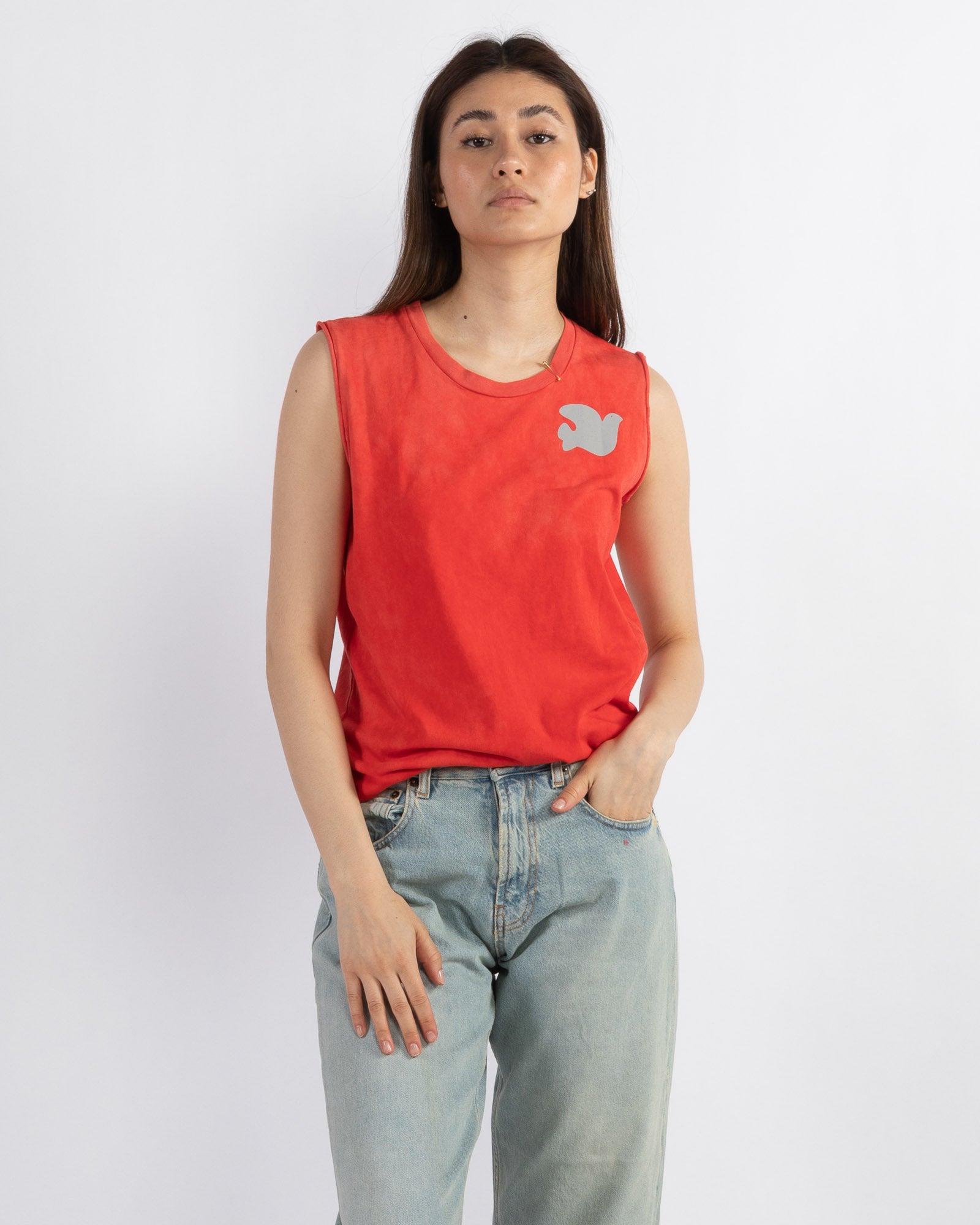 FREE CITY - Vintage Cutoff Tank Top | Luxury Designer Fashion | tntfashion.ca