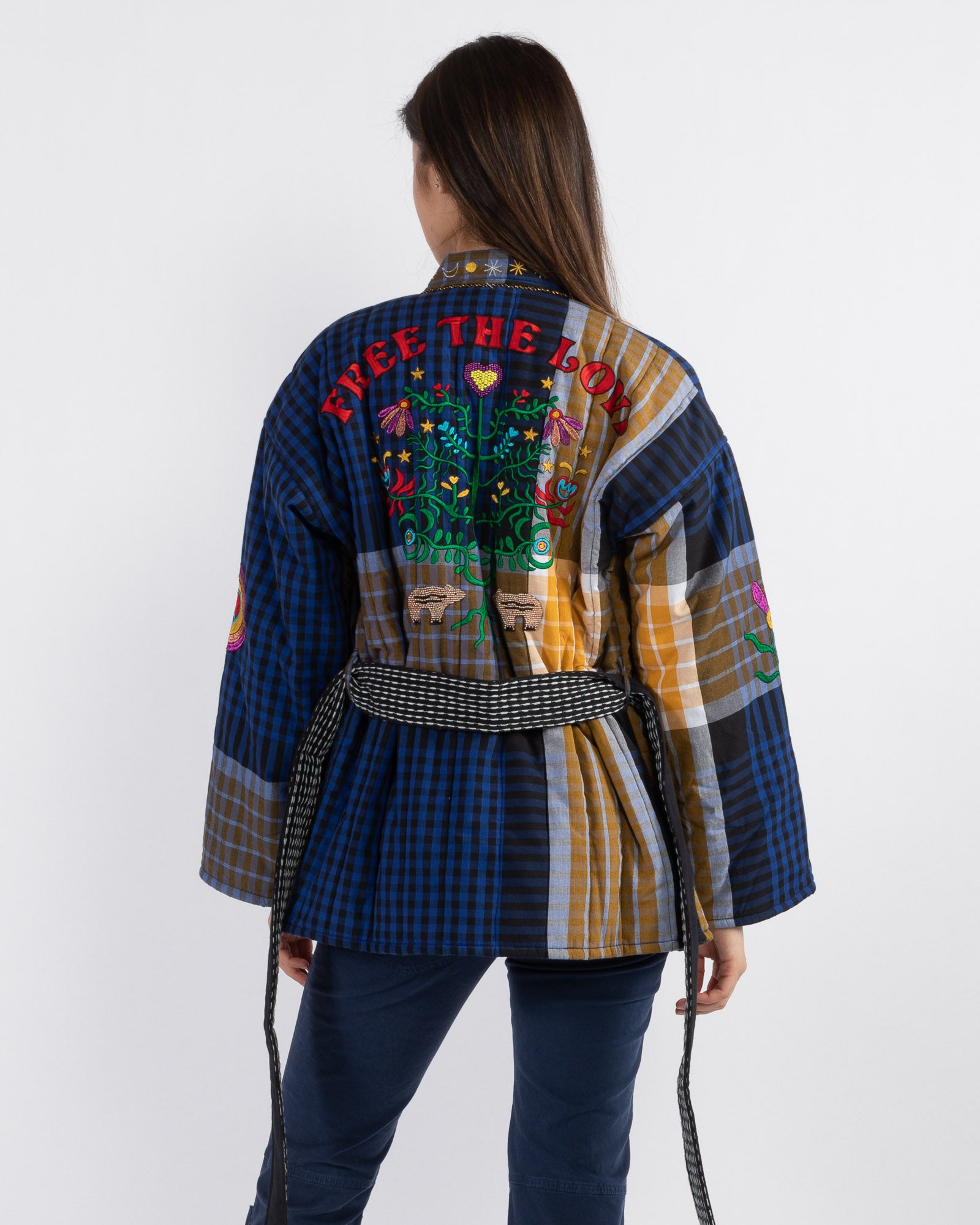 MONOKI - Midnight Crush Kimono | Luxury Designer Fashion | tntfashion.ca