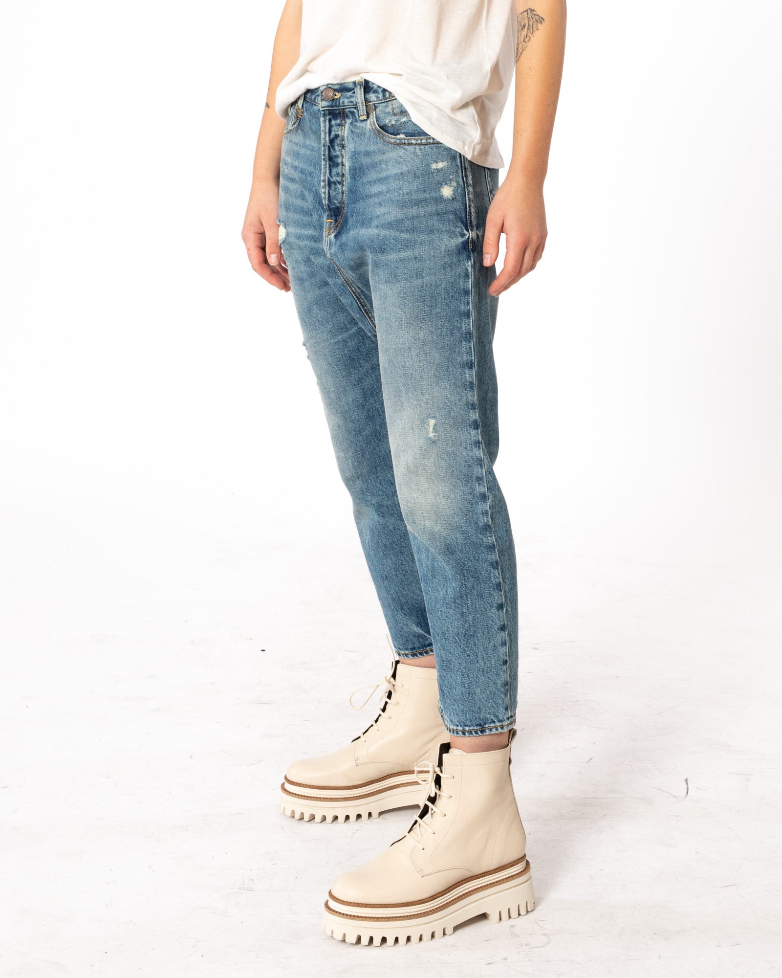 R13 - Tailored Drop Denim | Luxury Designer Fashion | tntfashion.ca
