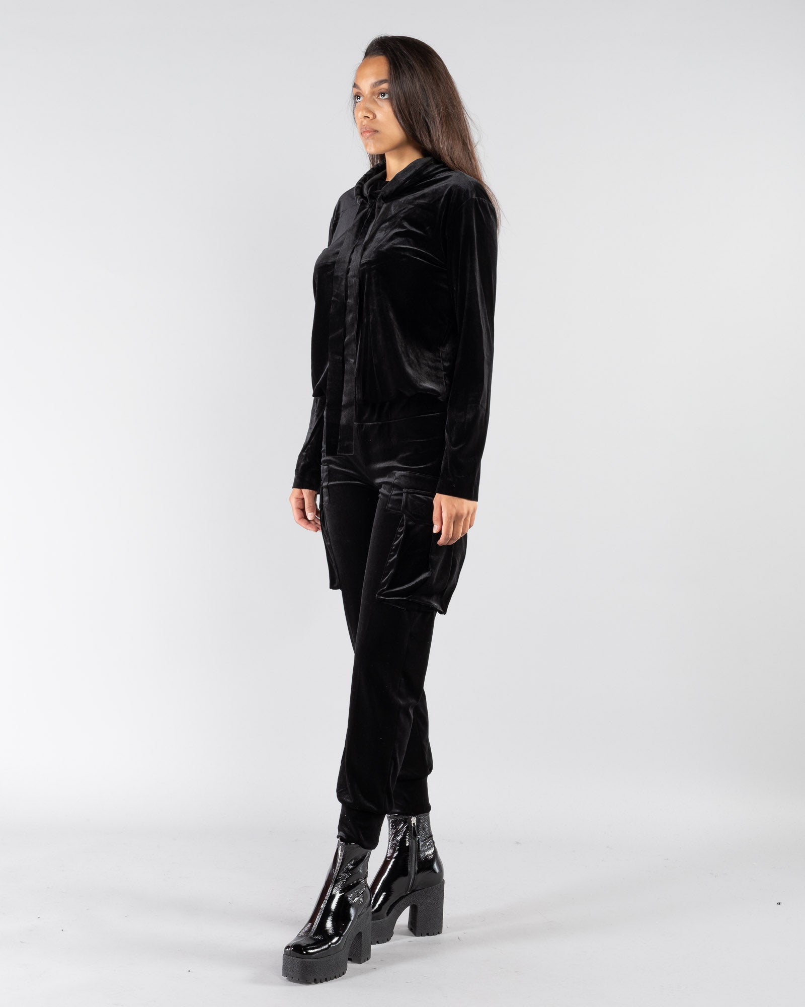 NORMA KAMALI - Boyfriend Hoodie | Luxury Designer Fashion | tntfashion.ca