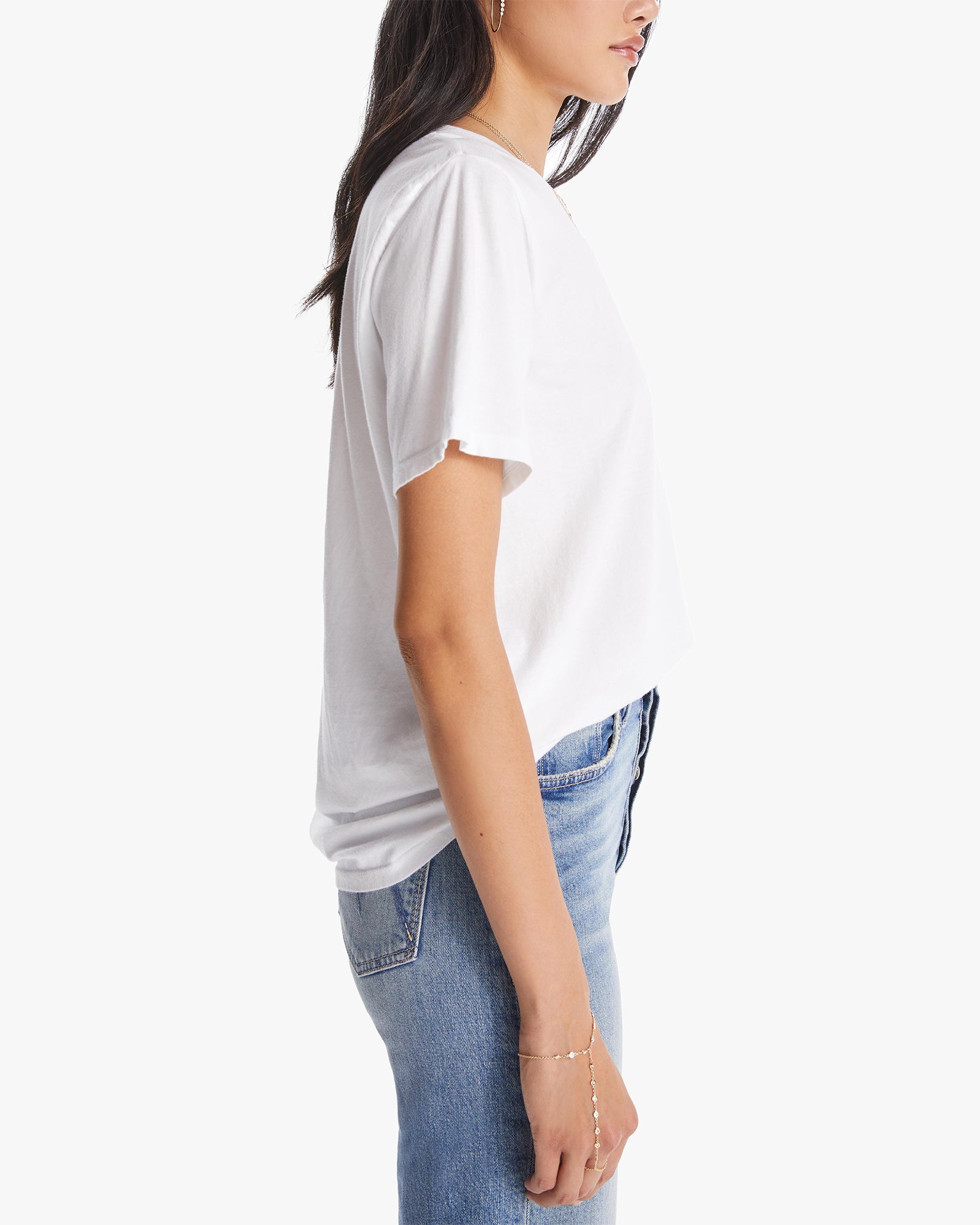 MOTHER - The Rowdy T-Shirt | Luxury Designer Fashion | tntfashion.ca