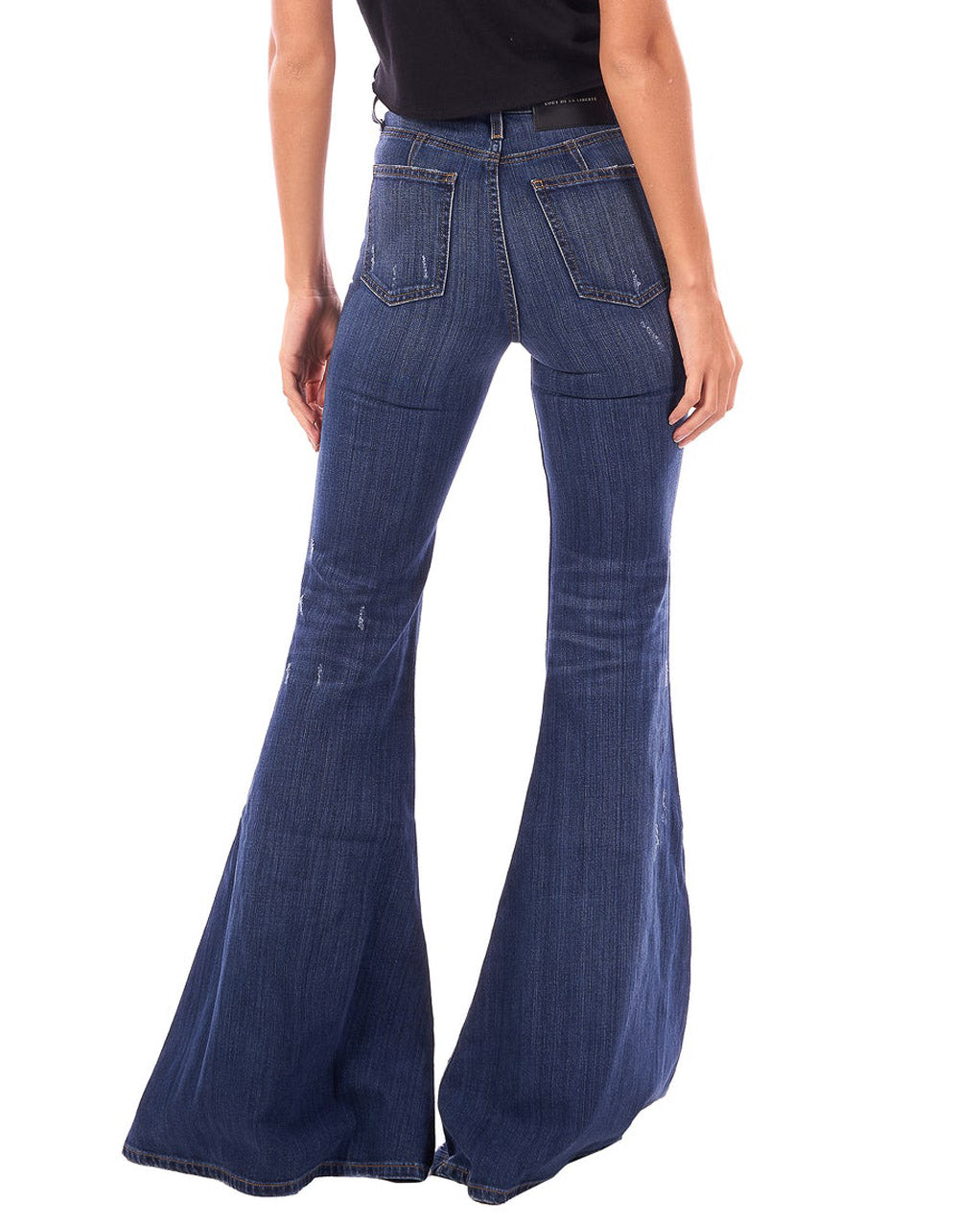 COUT DE LE LIBERTE - High Rise Super Bell Jeans | Luxury Designer Fashion | tntfashion.ca