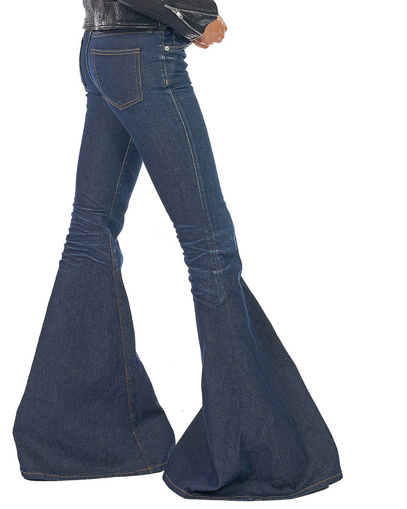 COUT DE LE LIBERTE - Low Rise Flare Pants | Luxury Designer Fashion | tntfashion.ca