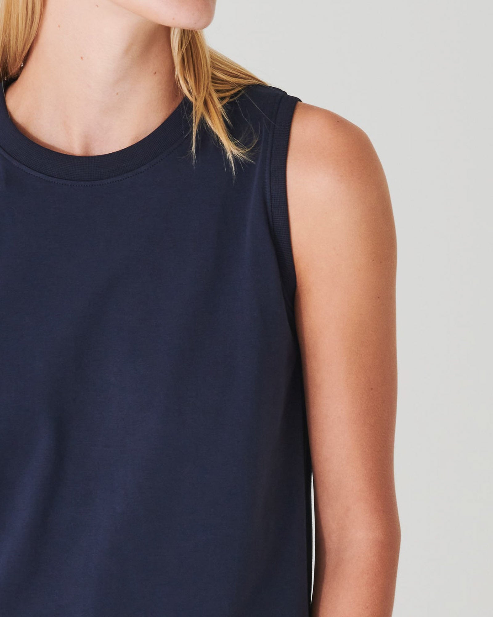 Stretch Boyfriend Tank Top