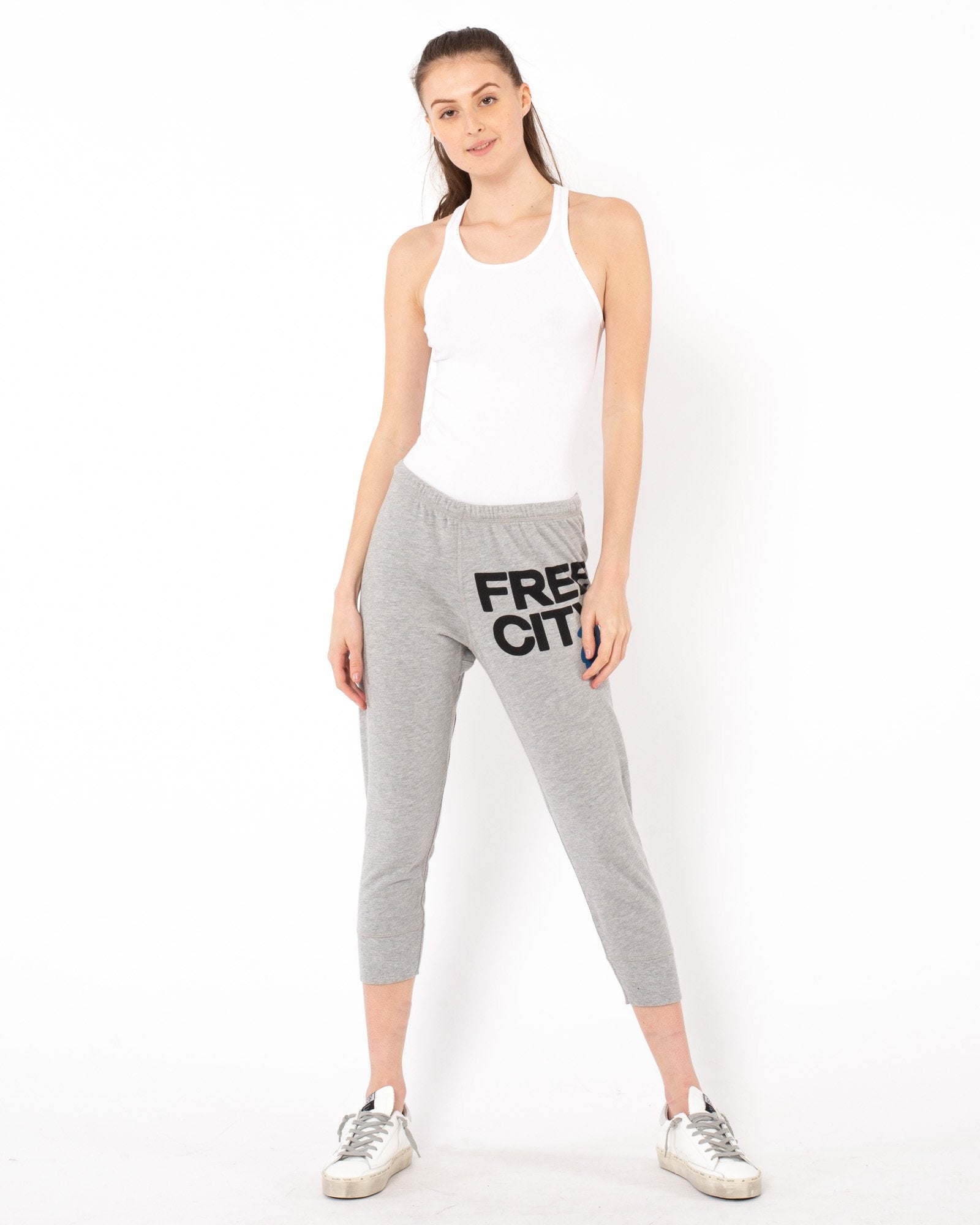 FREE CITY - 3/4 Sweatpants | Luxury Designer Fashion | tntfashion.ca