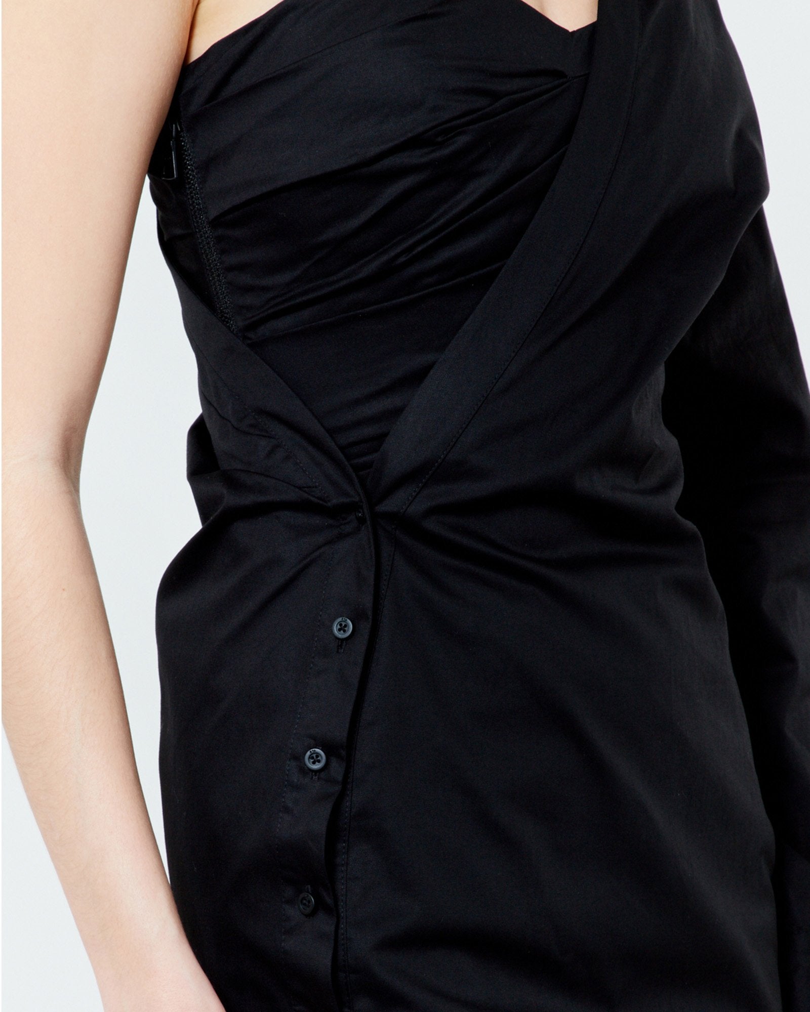 RTA - Lana Asymmetrical Shirt Dress | Luxury Designer Fashion | tntfashion.ca