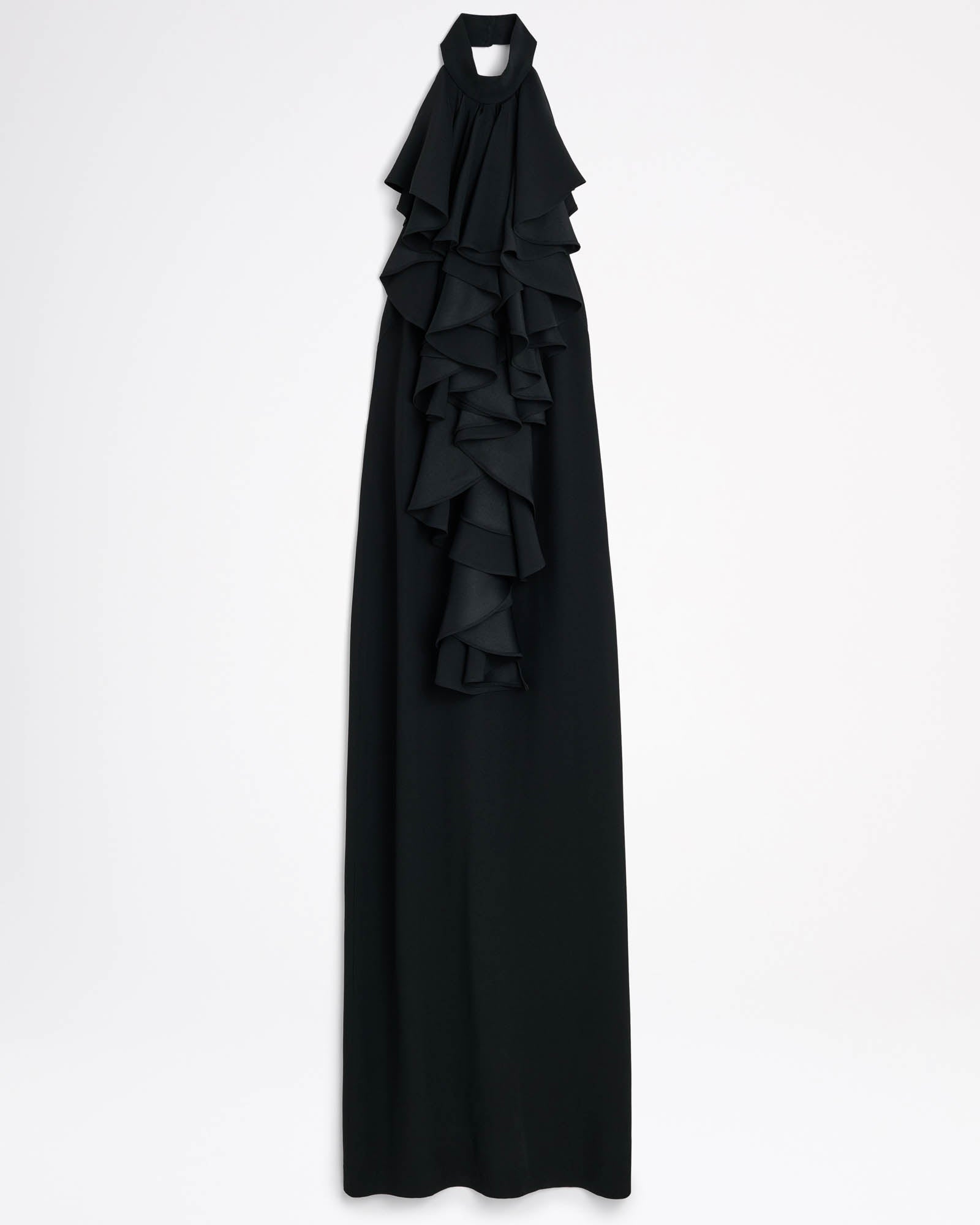 Jabot Evening Dress