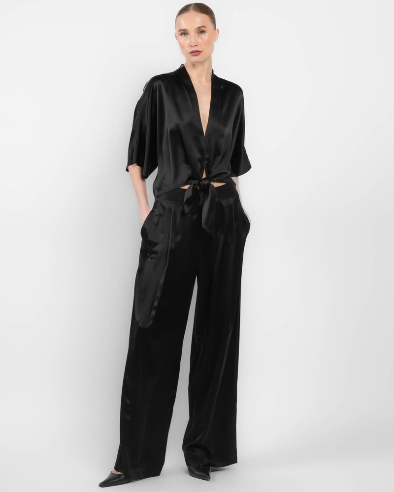 Tie Front Blouse