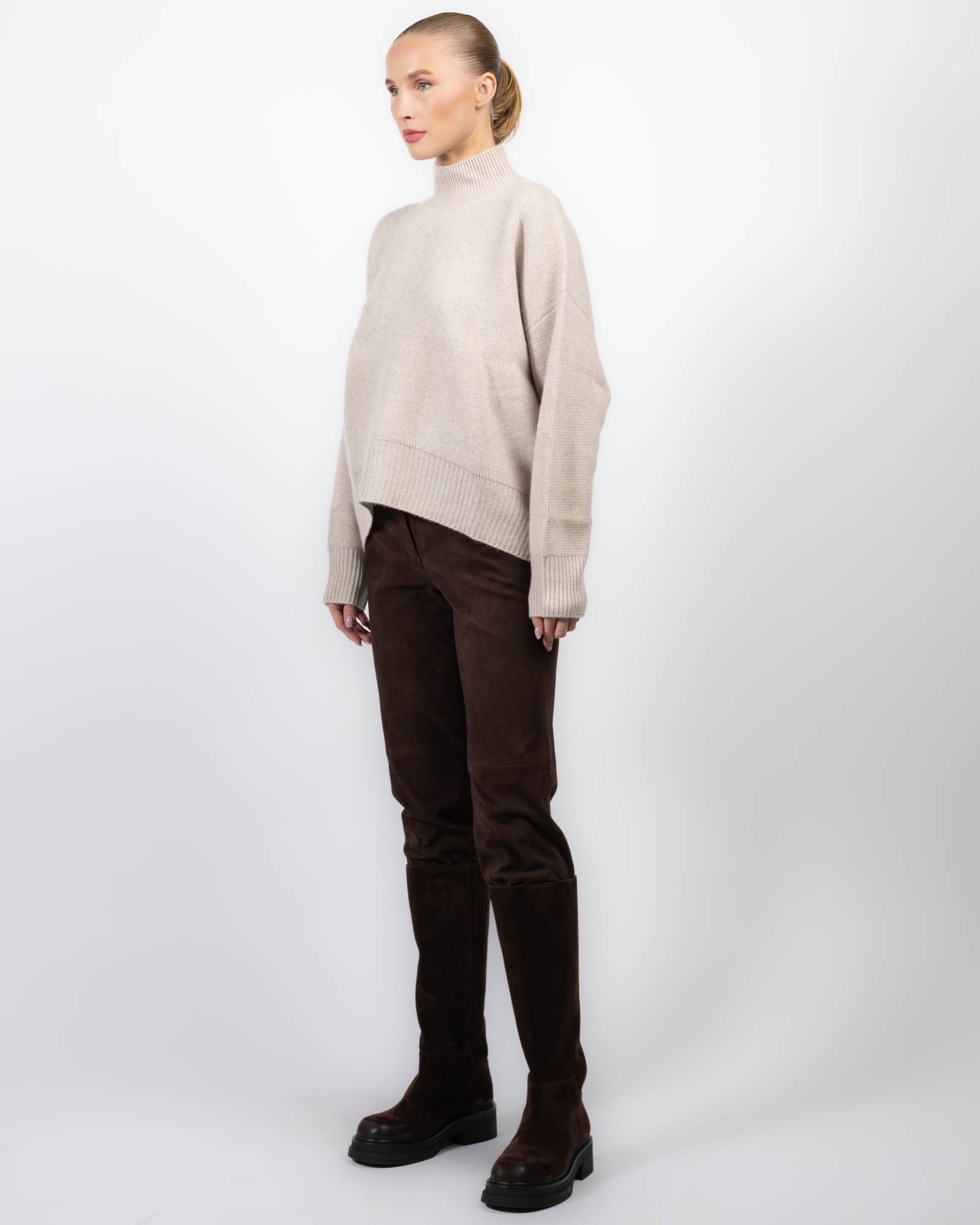 Nantes Mock Neck Sweater