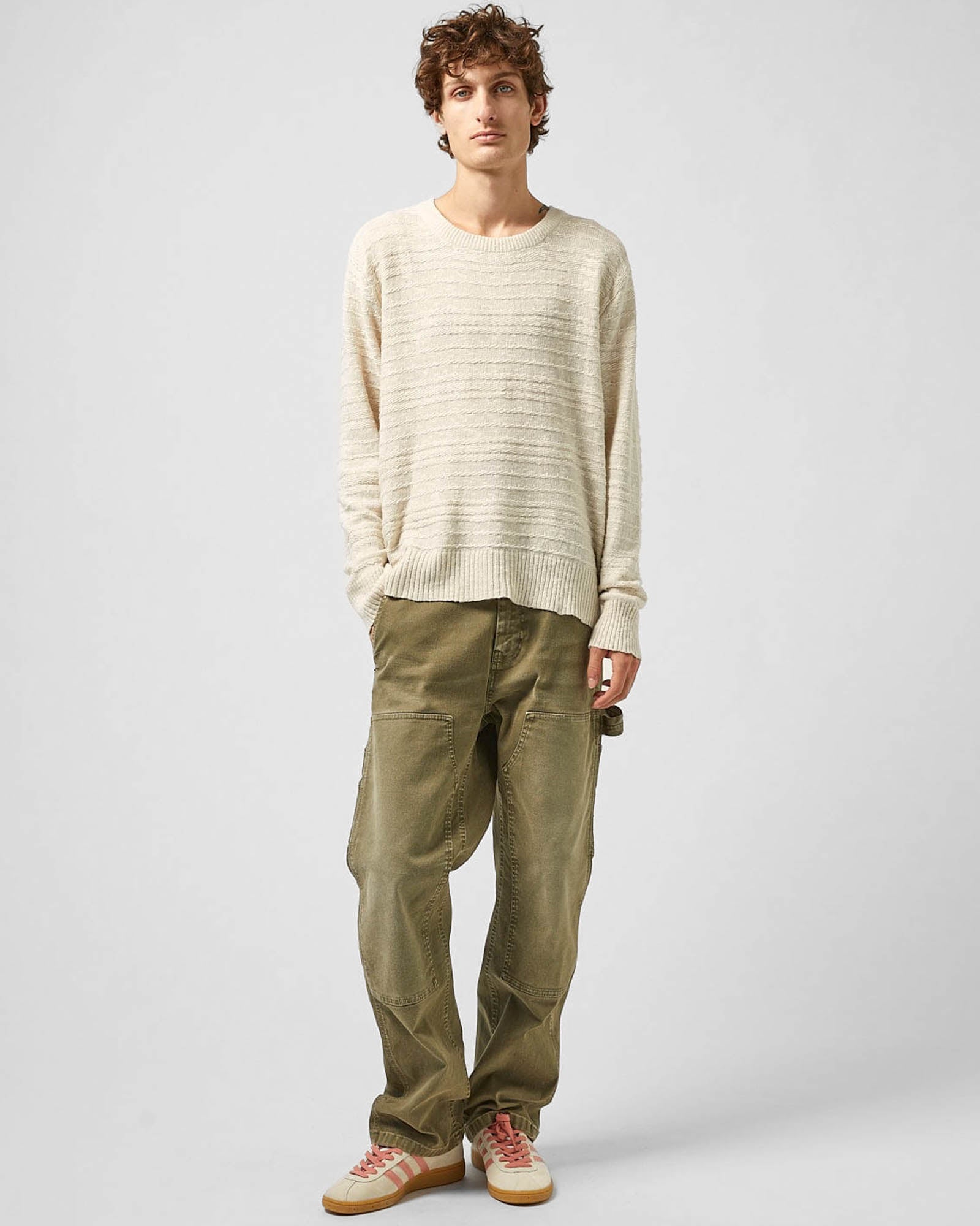 Linen Crewneck