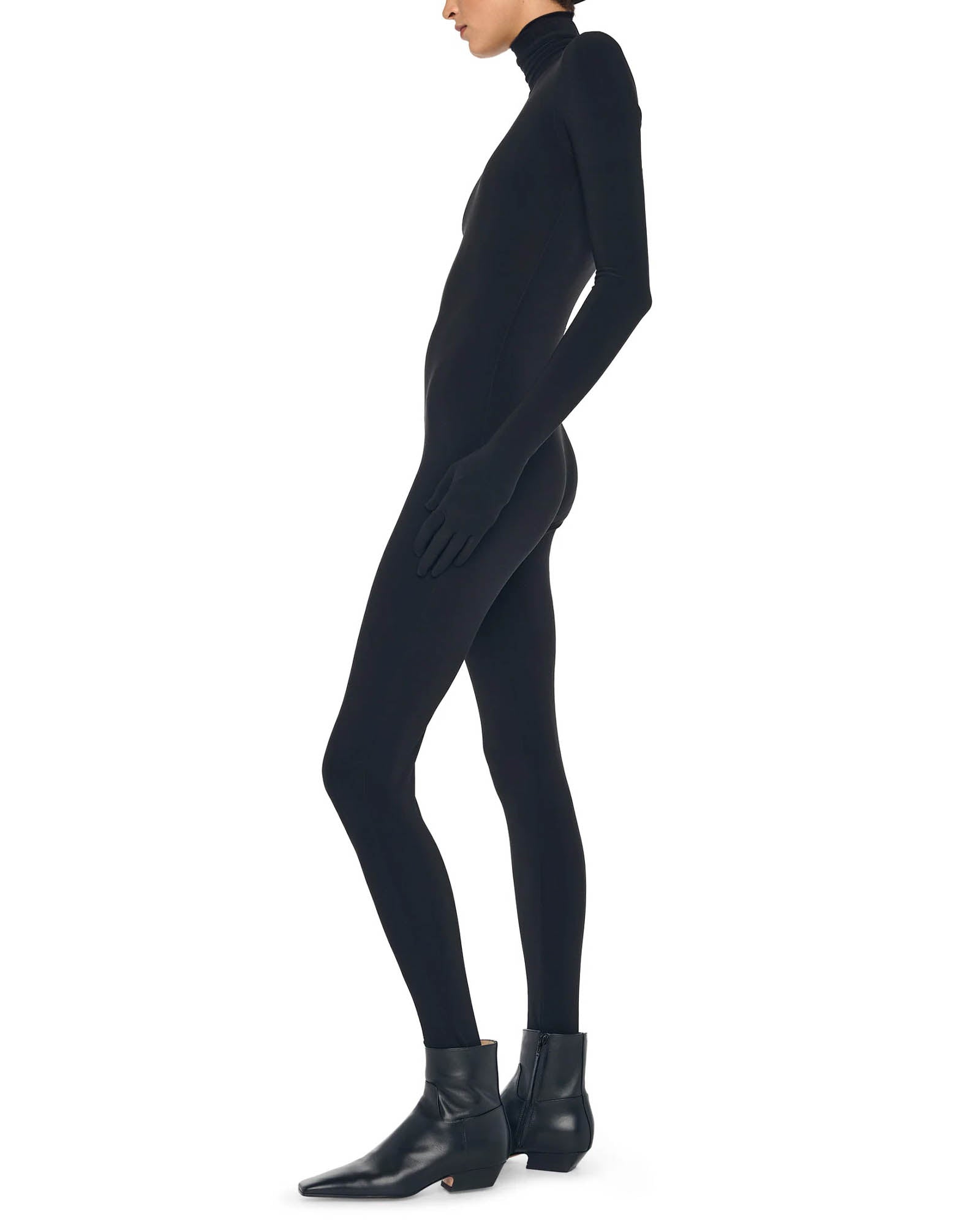 Long Sleeve Catsuit with Footie