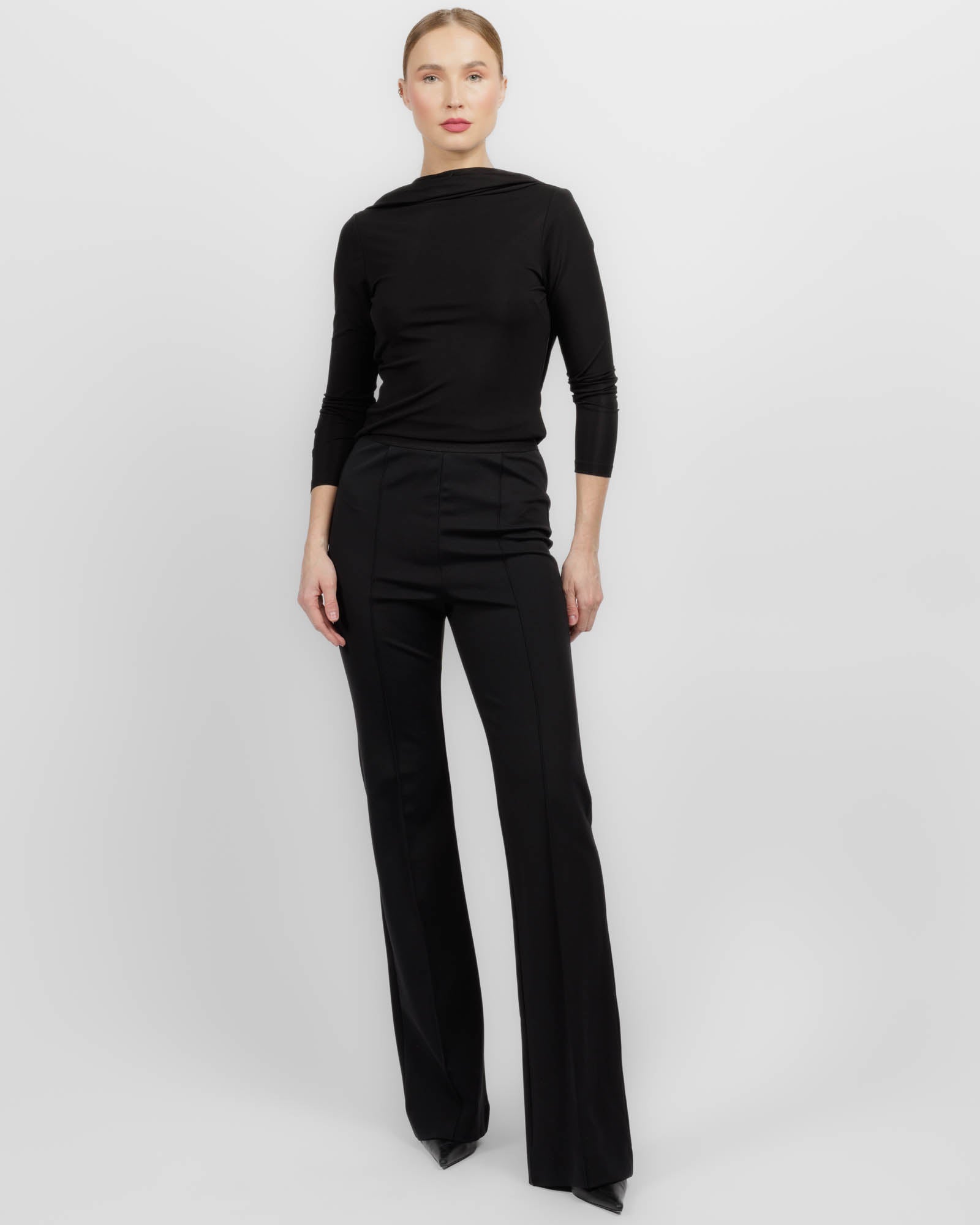Solina Sleeve Cowl Top
