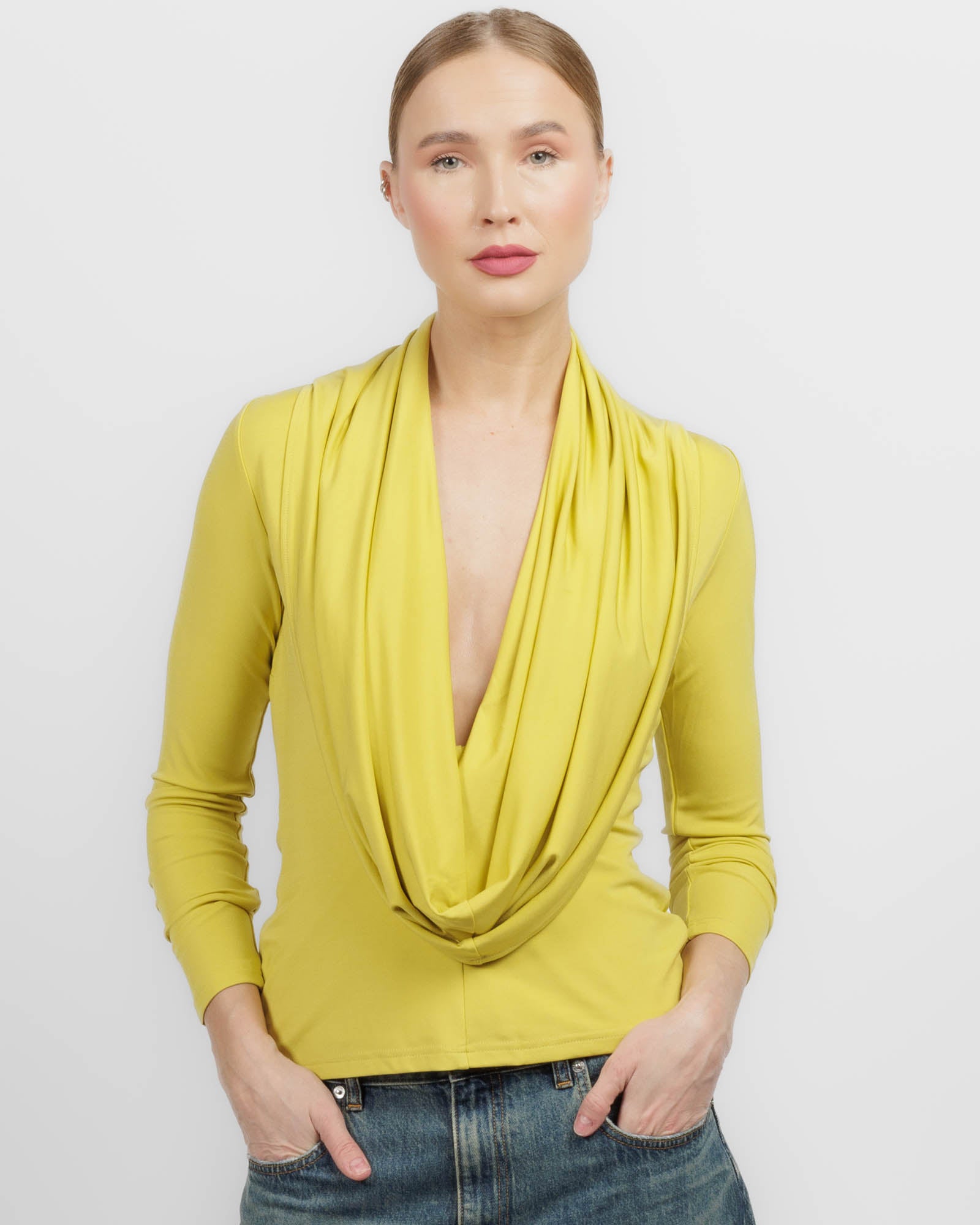 Solina Sleeve Cowl Top