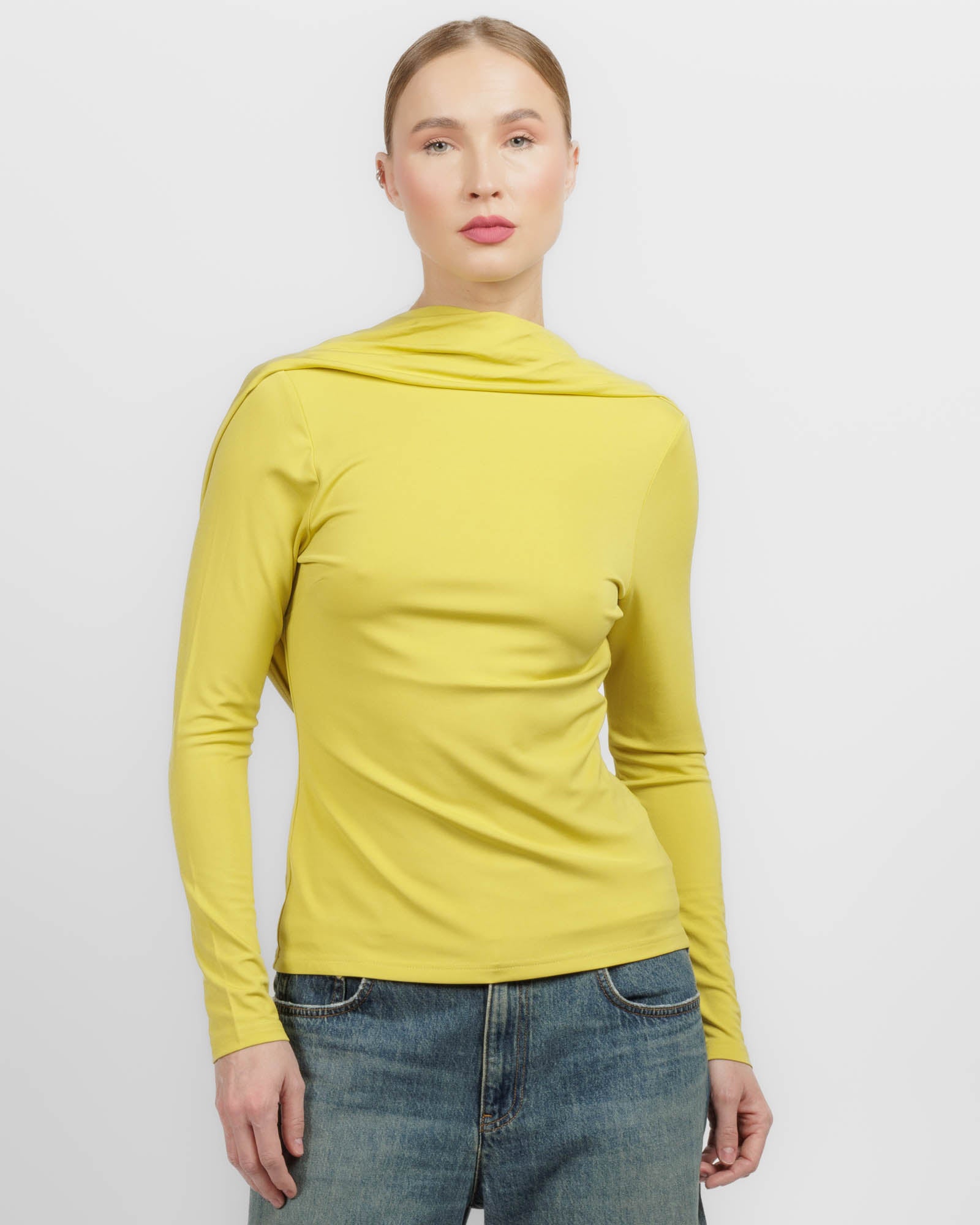 Solina Sleeve Cowl Top