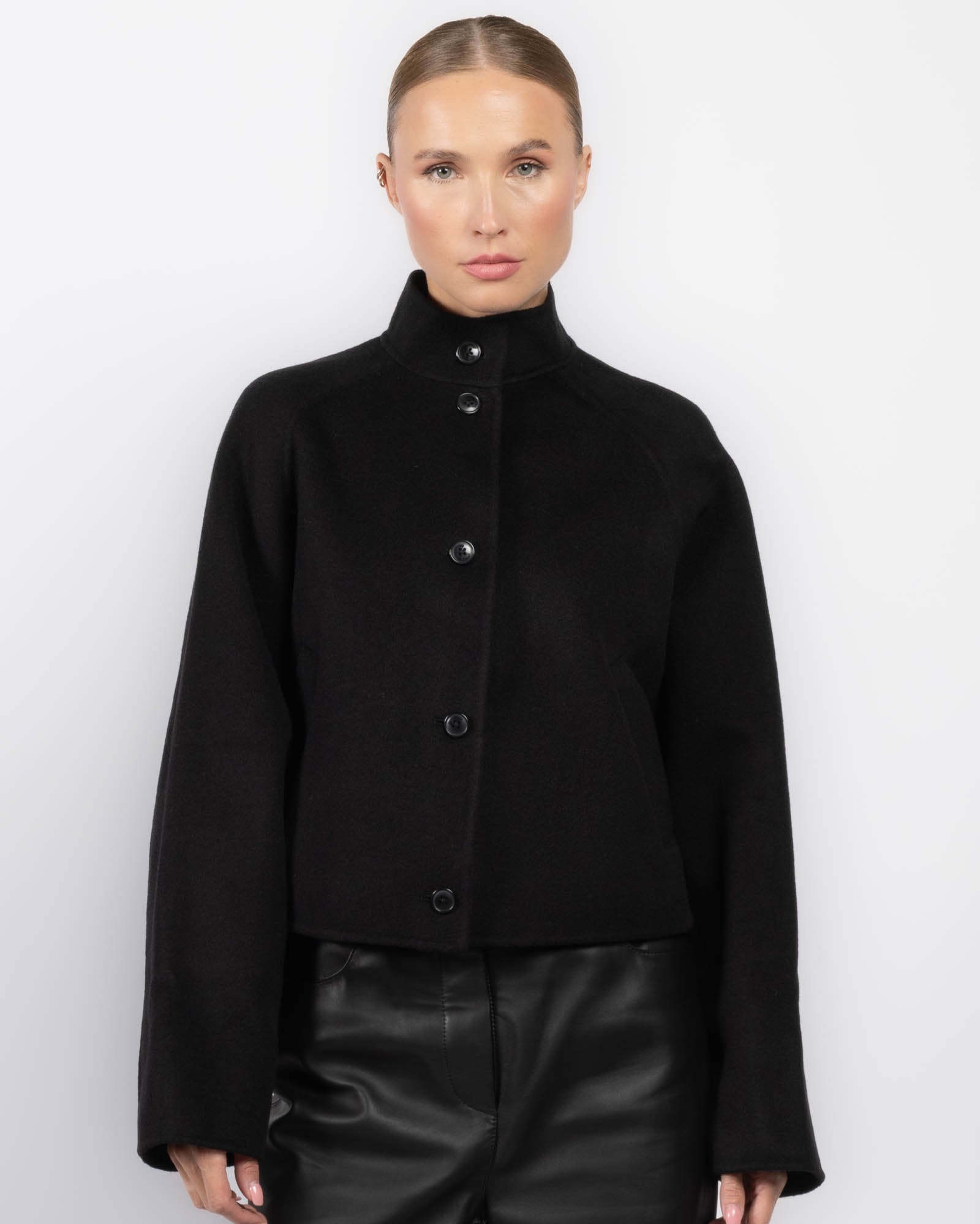 LOULOU DE SAISON Nyma Crop Jacket