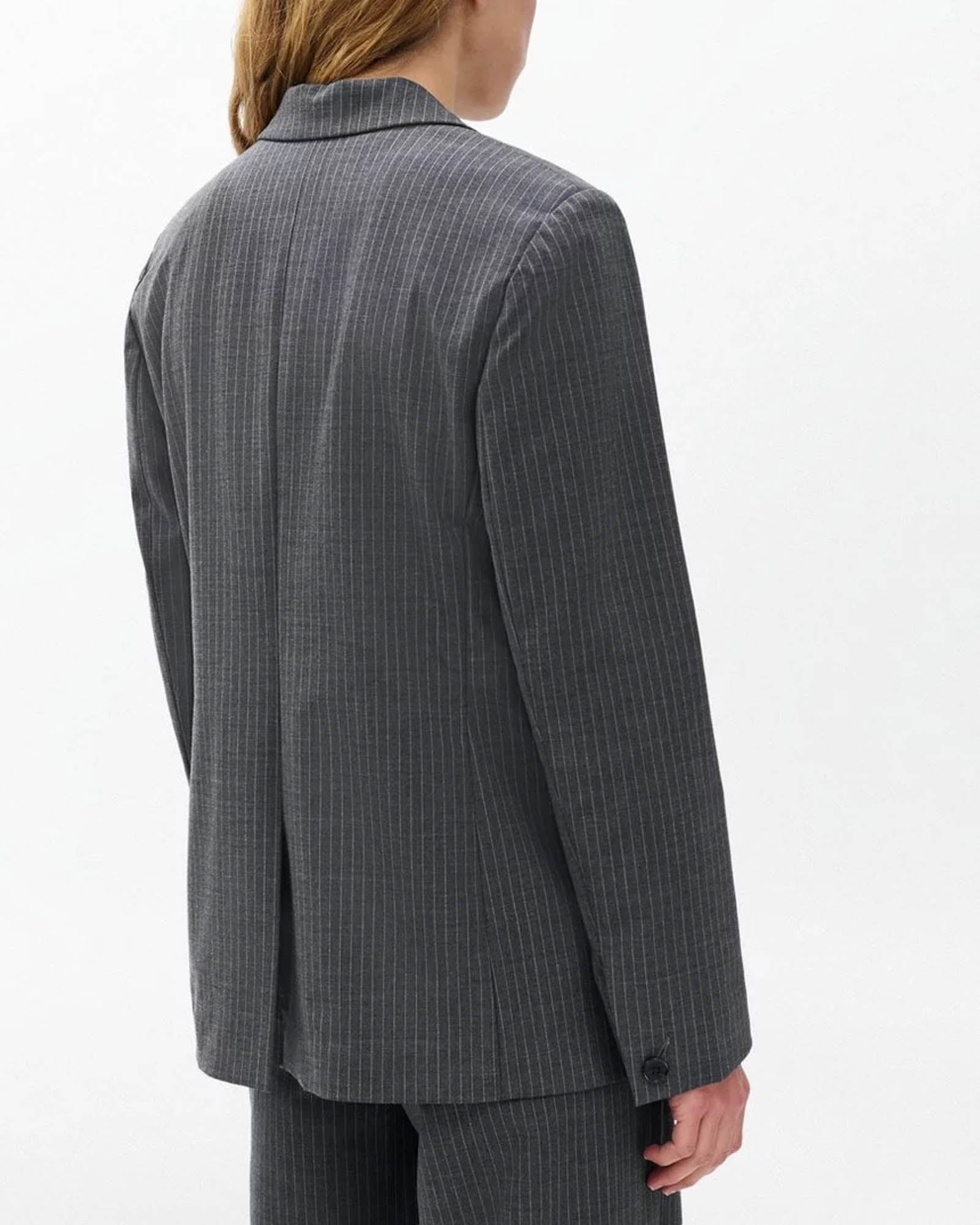 Ensemble blazer rayé Jennifer