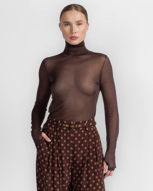 High Neck Top