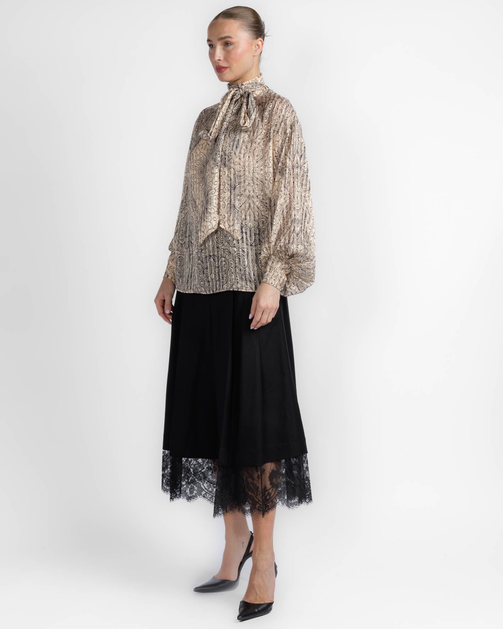 Ascent Pussybow Blouse