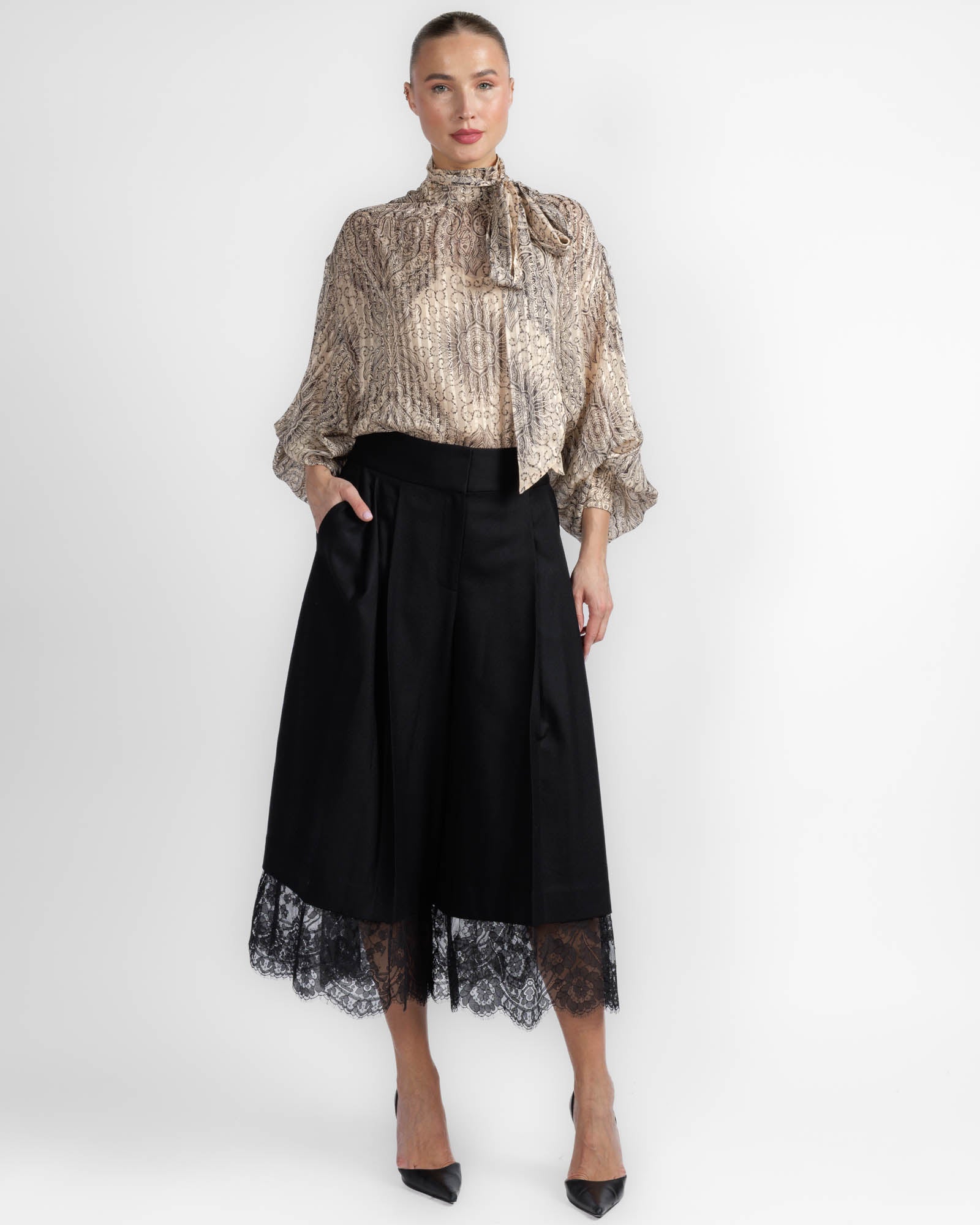 Ascent Pussybow Blouse