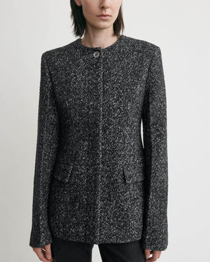 Collarless Blazer