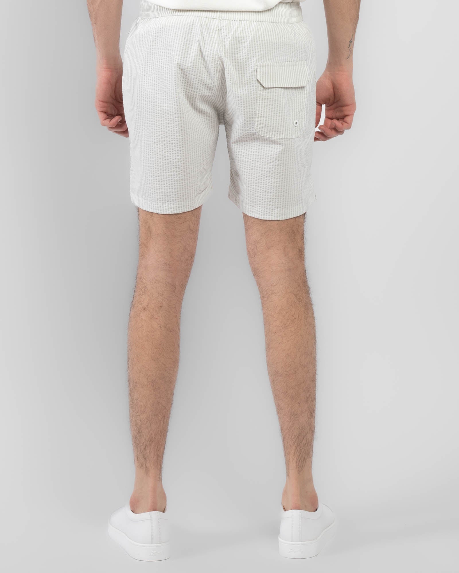 Seersucker Swim Shorts
