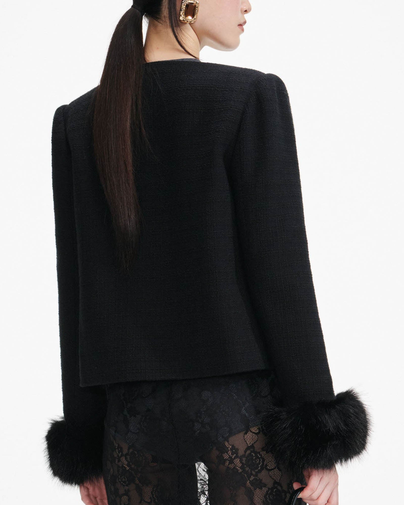 Veste bouclée