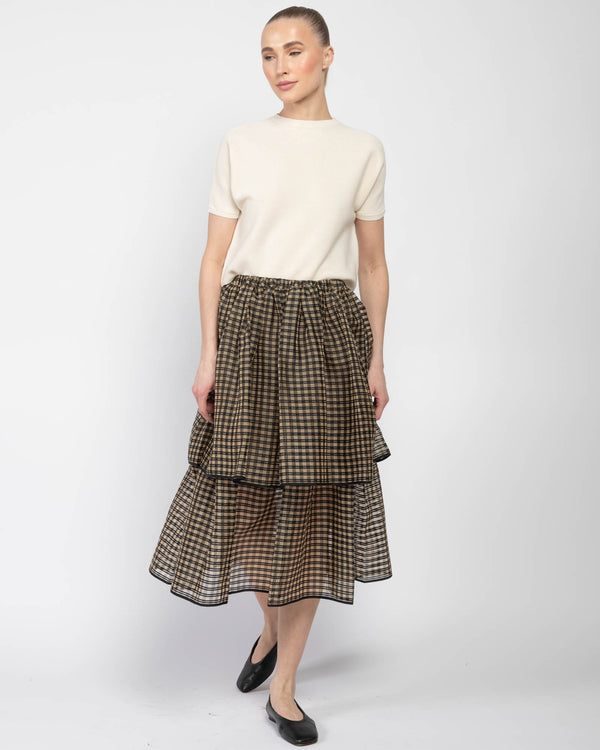 Flounced Skirt