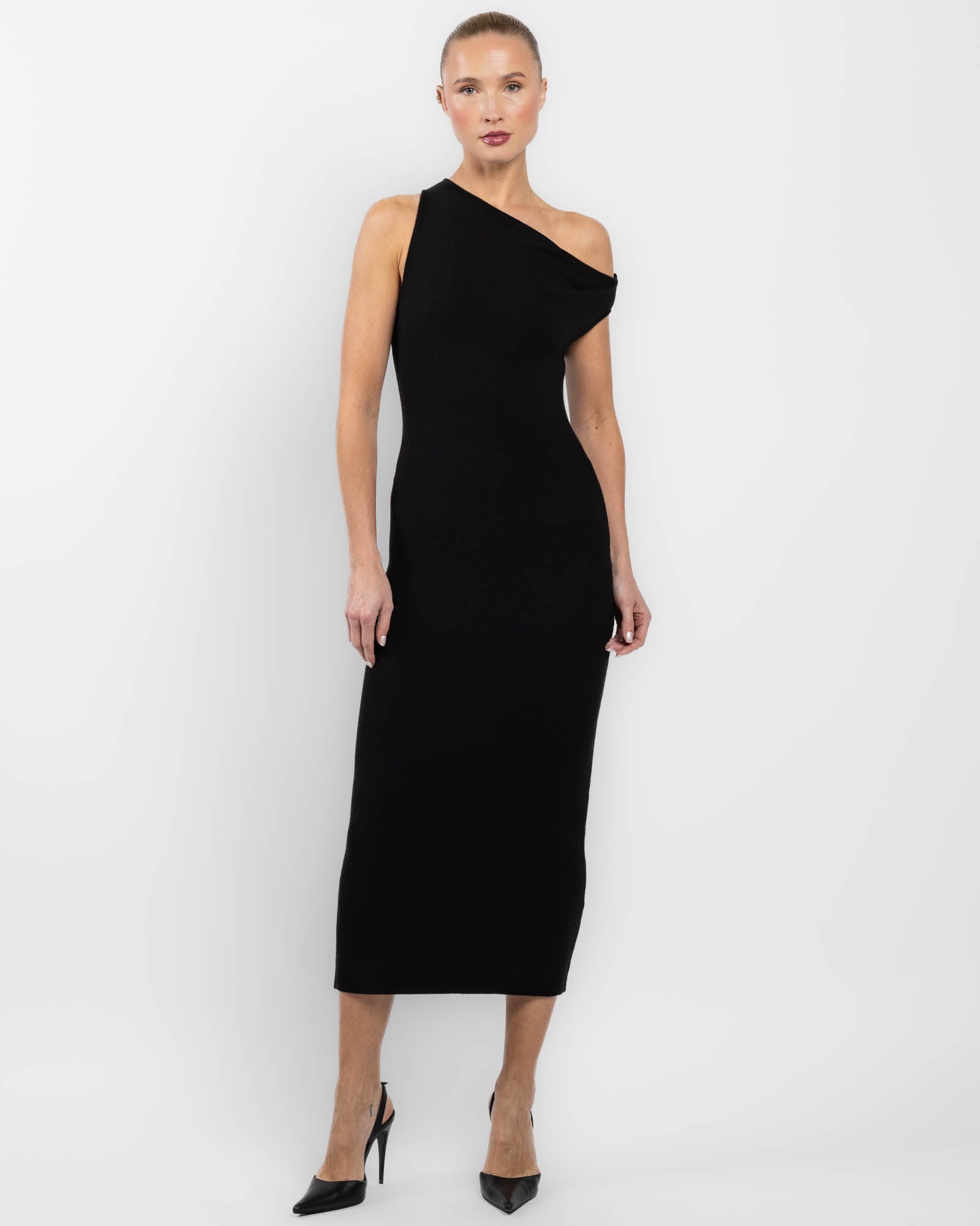 Asymmetric Twist Dress