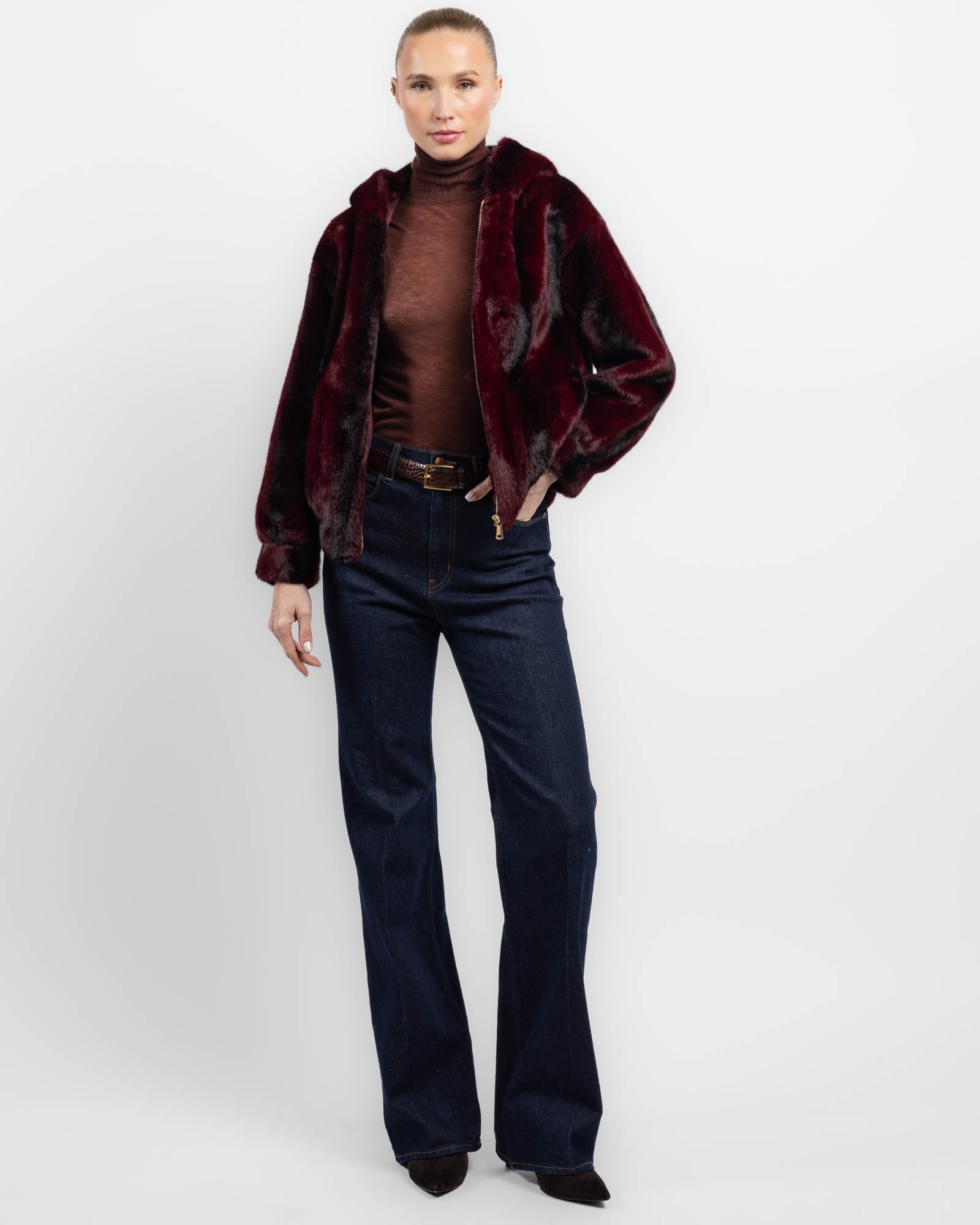 Faux Fur Coat