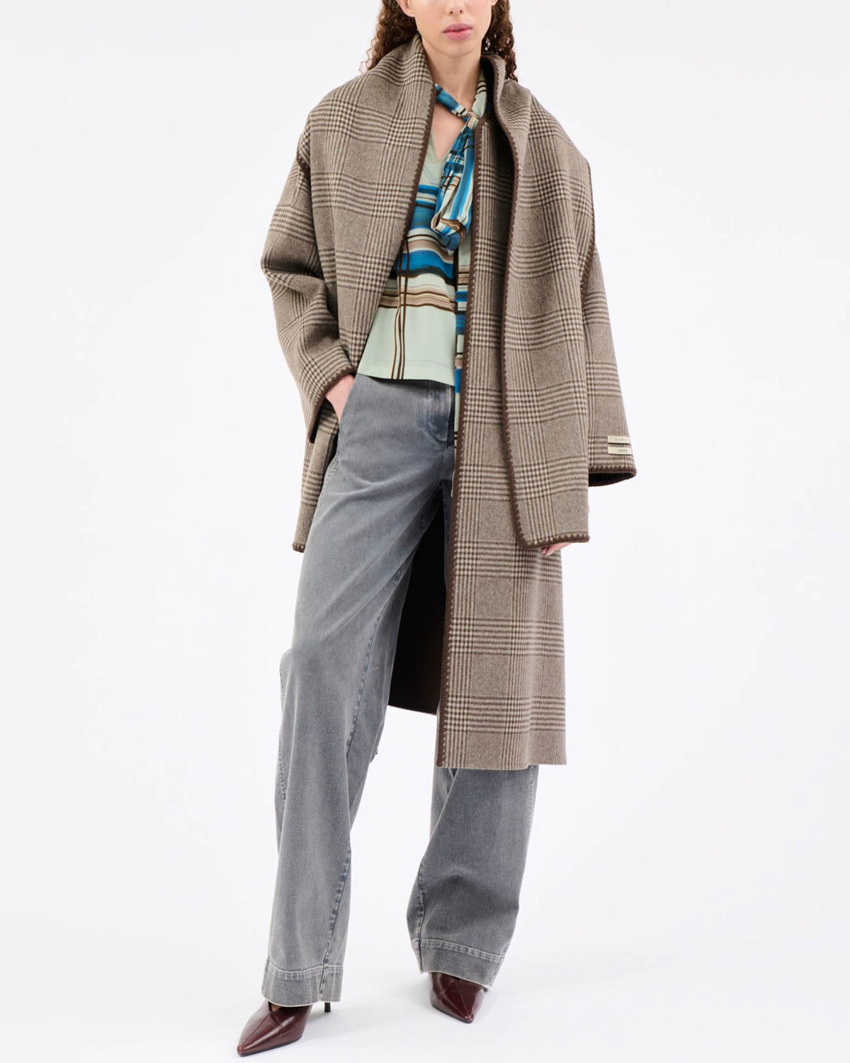 Plaid Coat