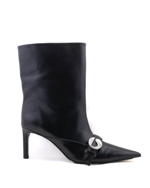 Ankle Heel Belt Boots