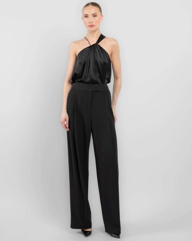 Asymmetrical Halter Top