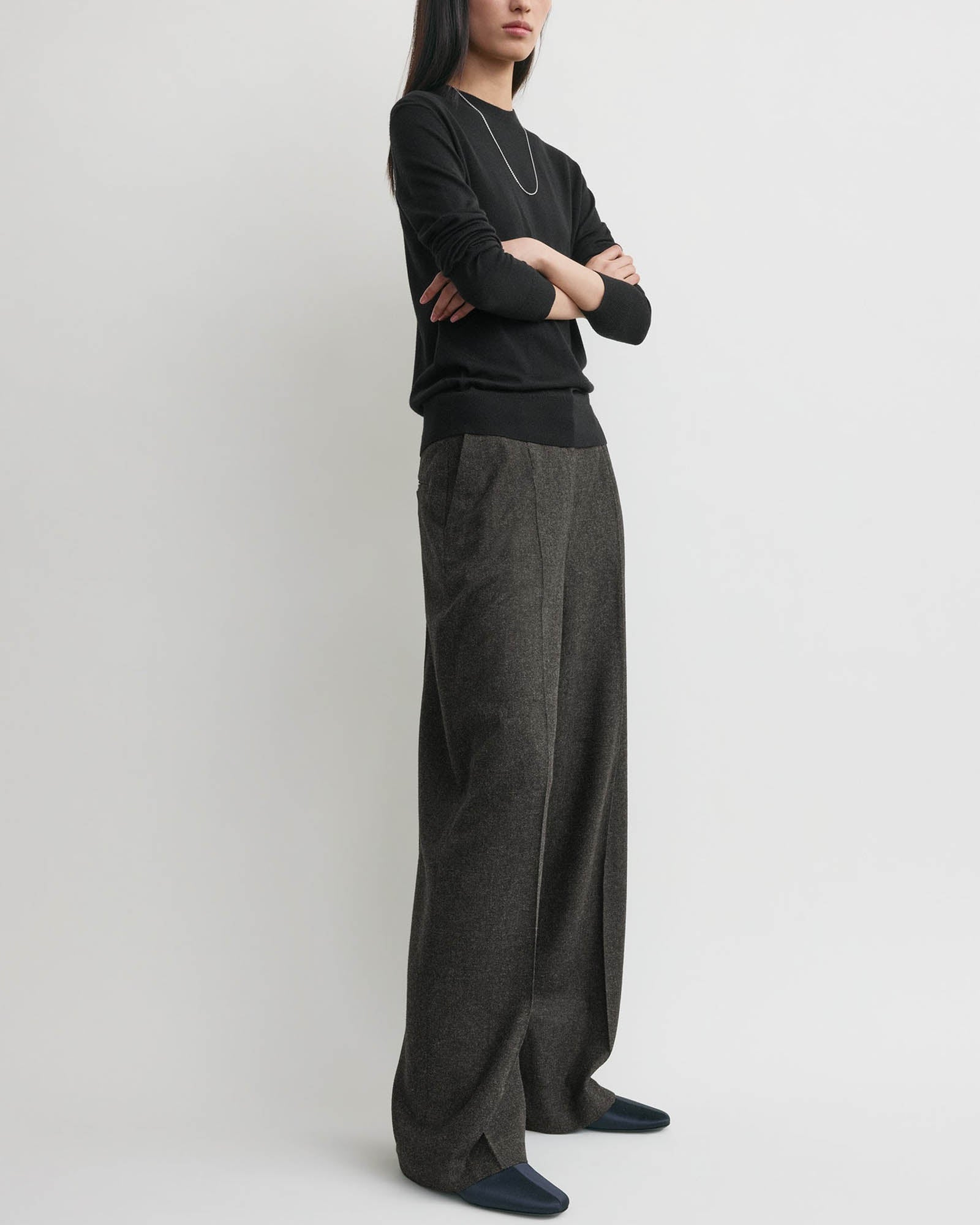 Pantalon en flanelle