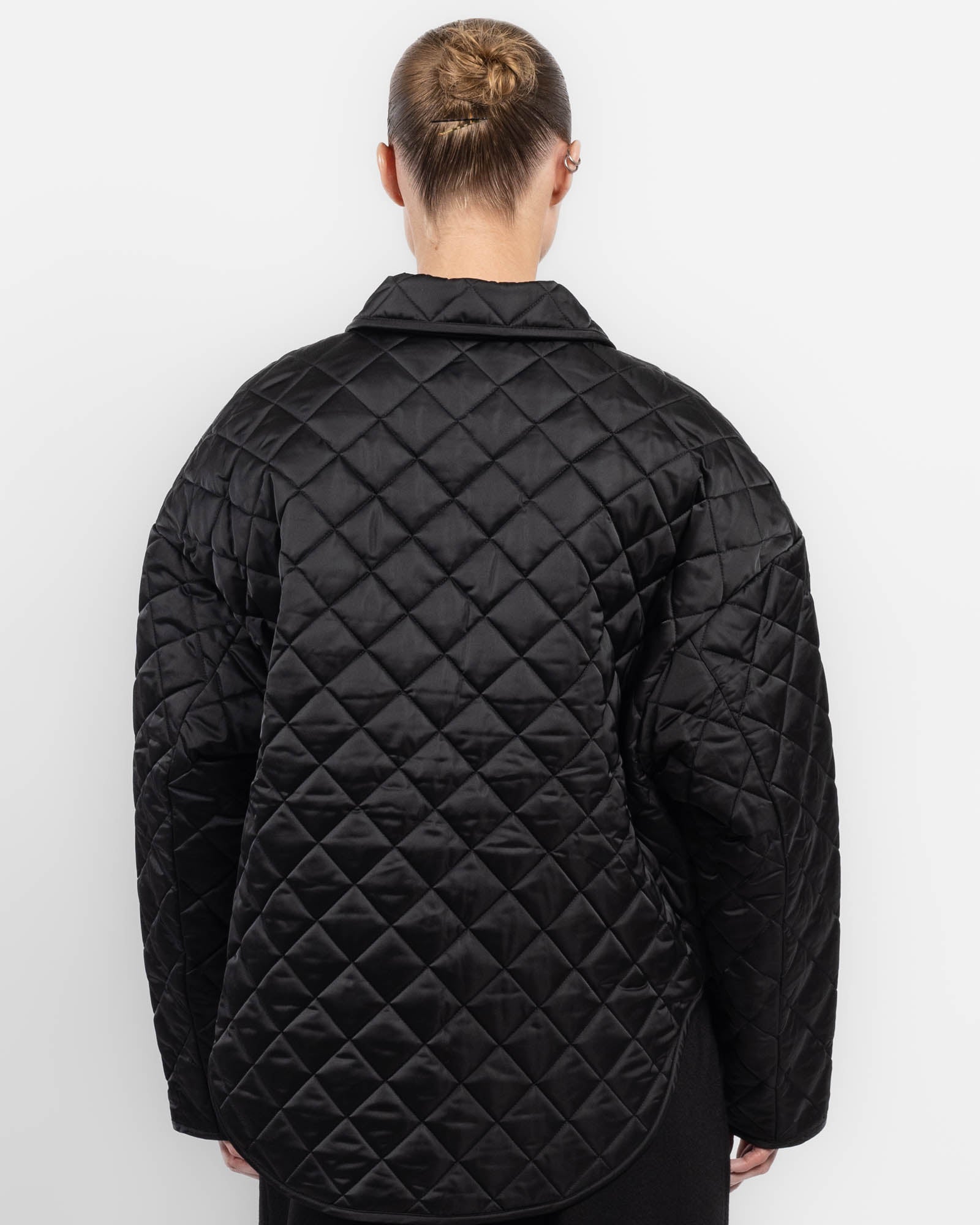 Collar Quilted Jacket