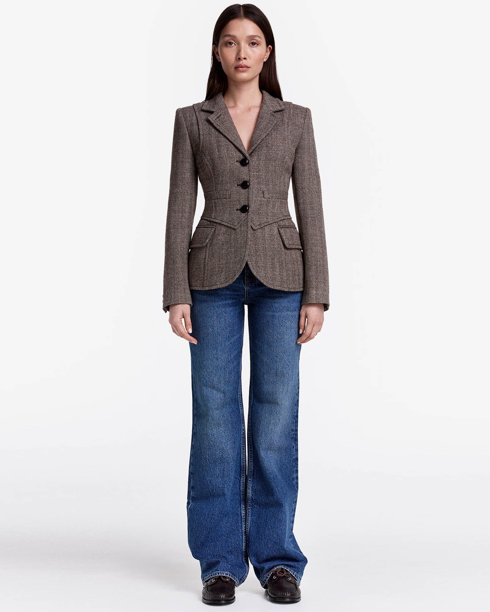 Blazer à trois boutons